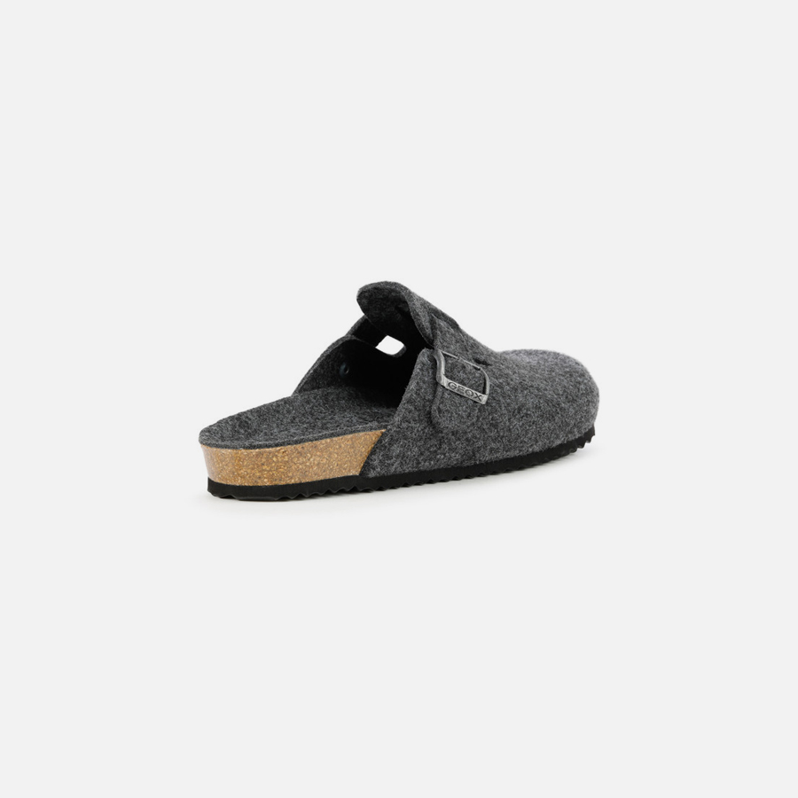 Grey men&#039;s slippers Geox Ghita - Men&#039;s