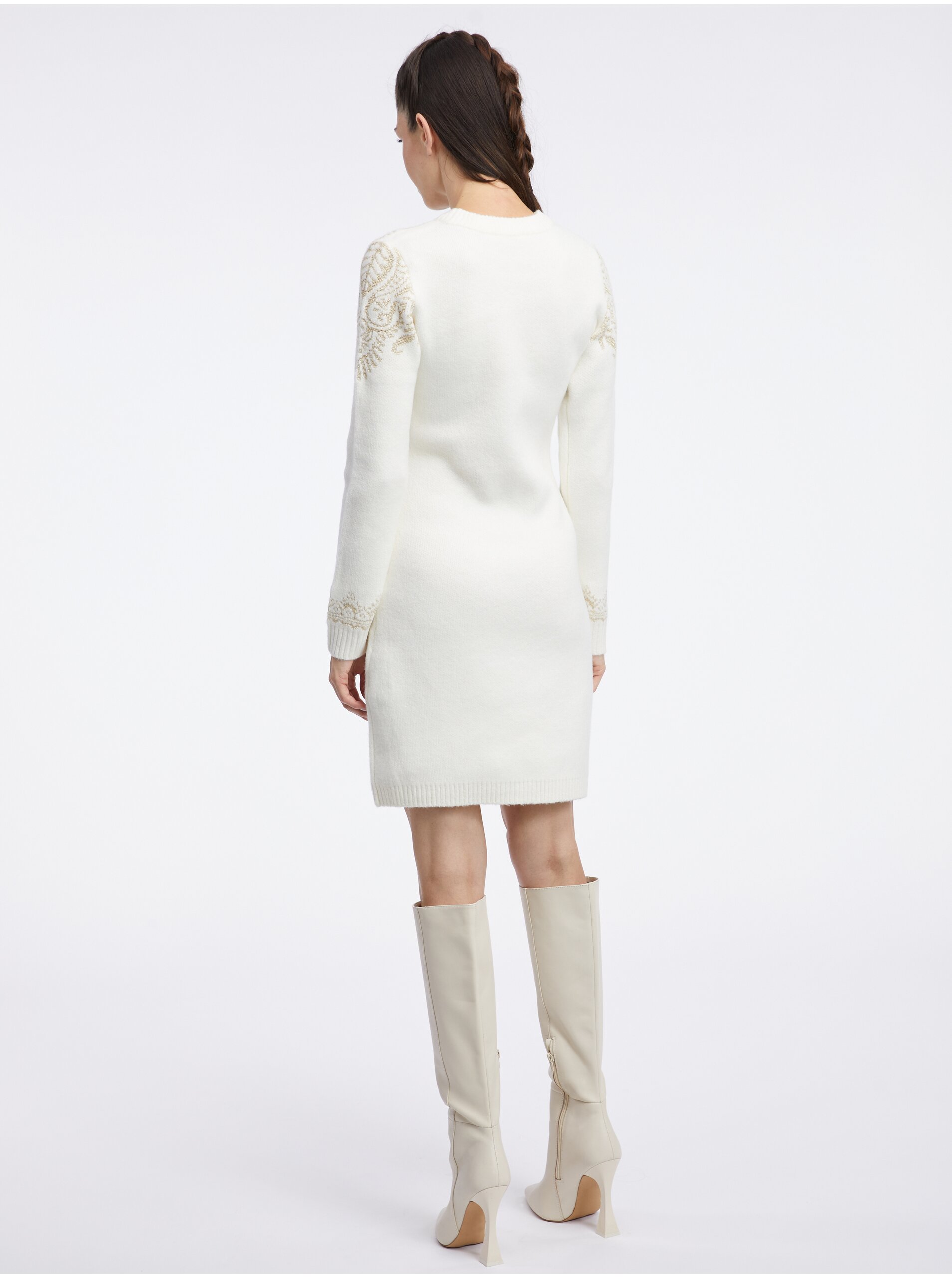 Rochii casual pentru femei ORSAY - crem