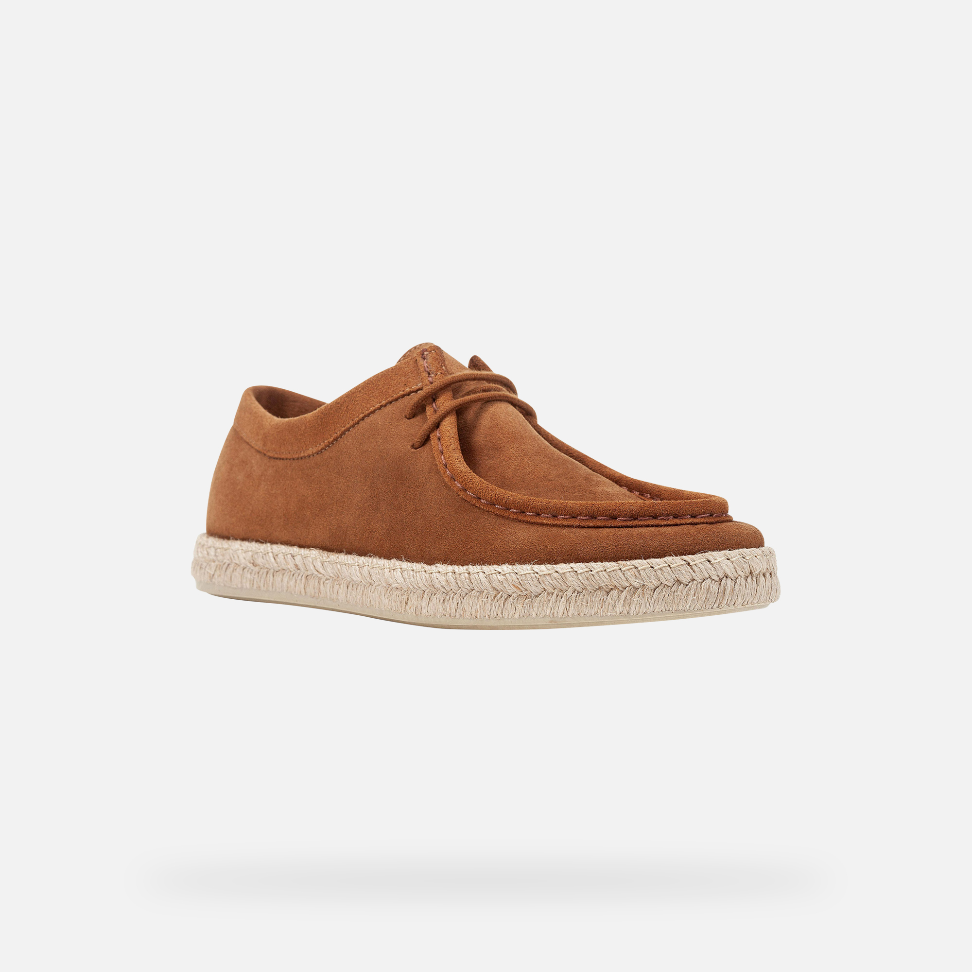Brown men's sneakers Geox Ostuni - Men's