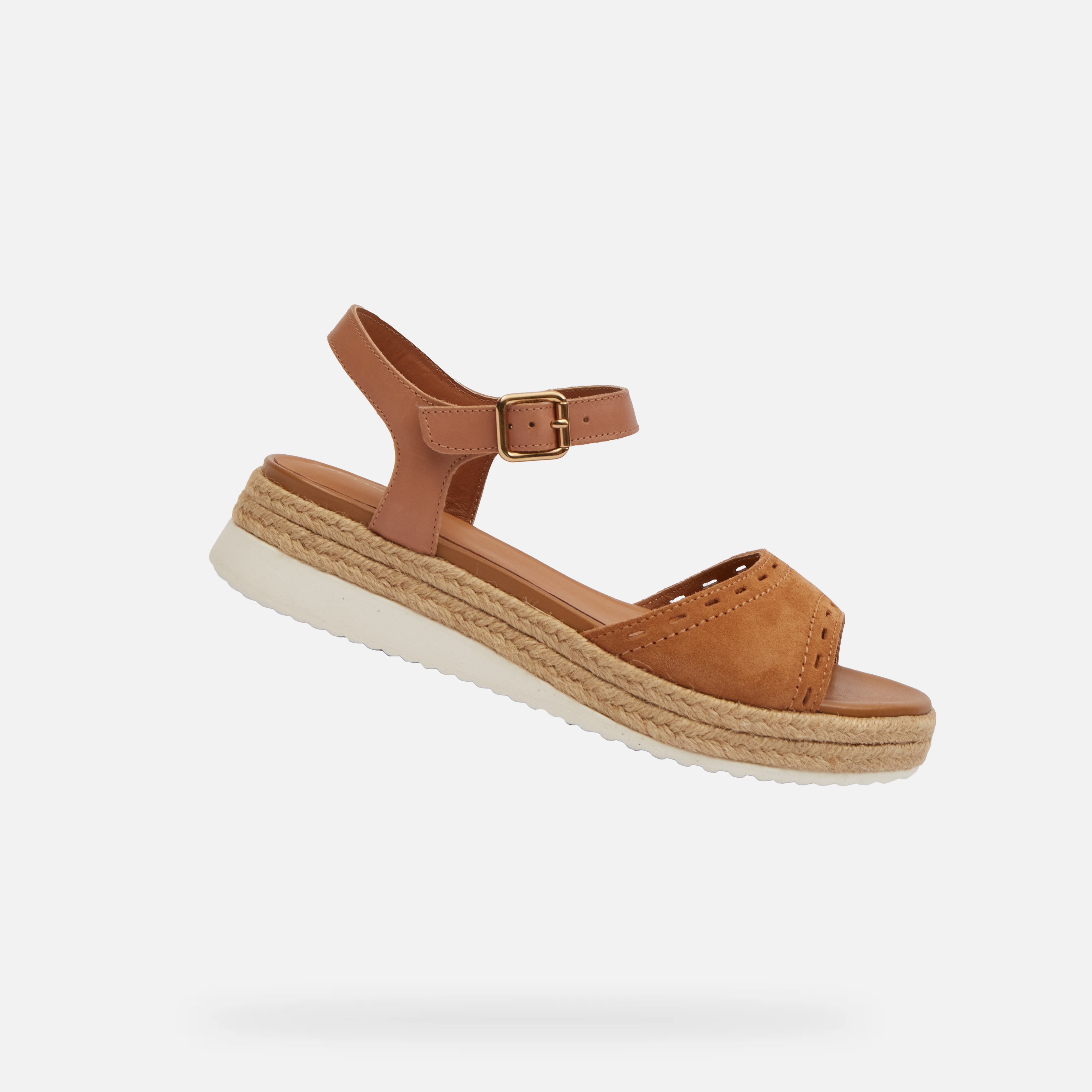 Brown women&#039;s sandals Geox Eolie - Women&#039;s