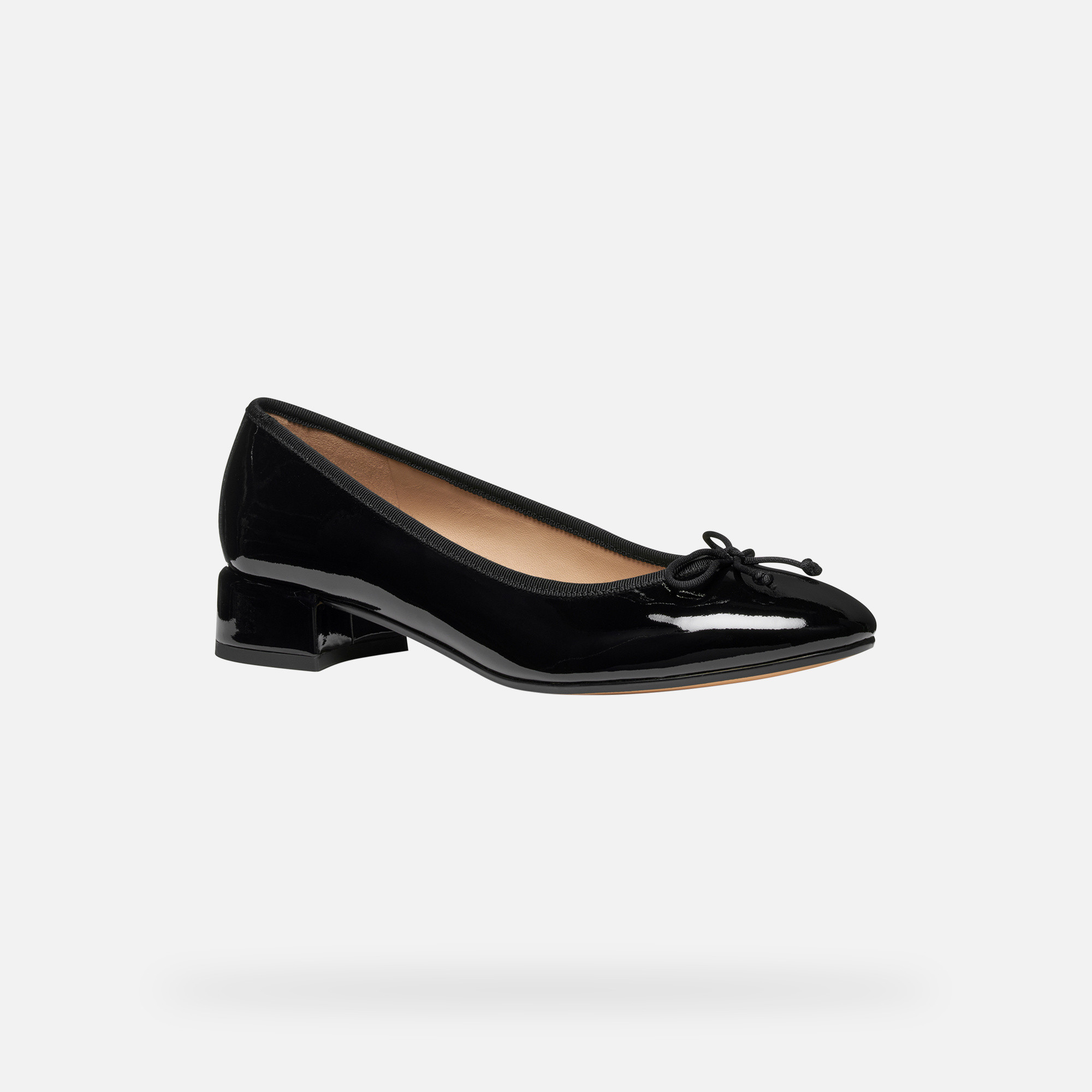 Black women&#039;s ballet flats Geox Floretia - Women&#039;s