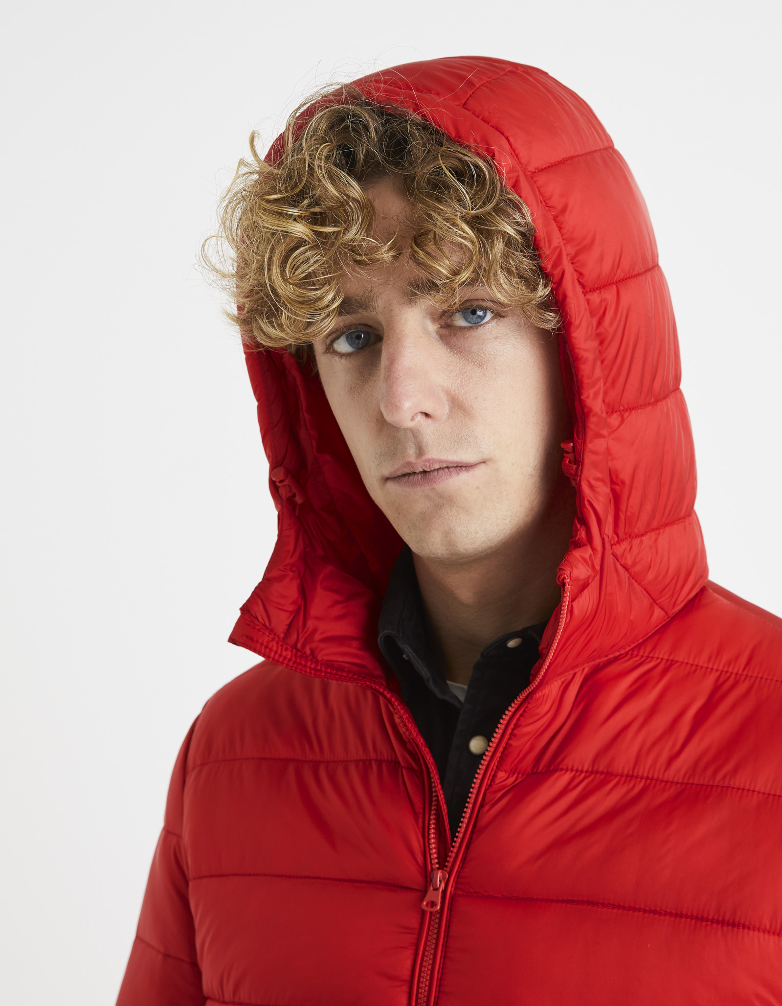 Jachete subtire pentru barbati Celio - rosu