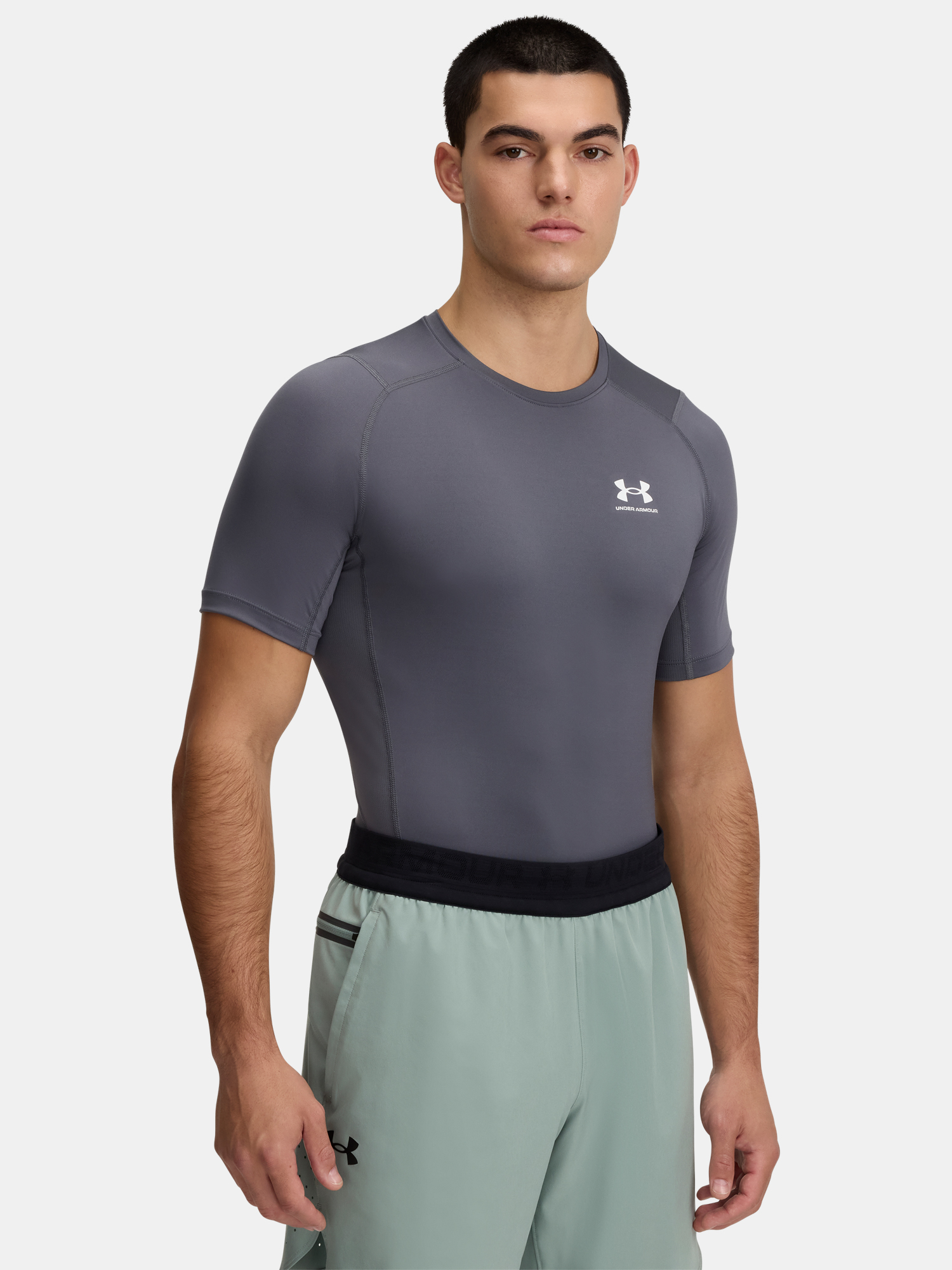 Мъжка тениска Under Armour UA HG Armour Comp SS