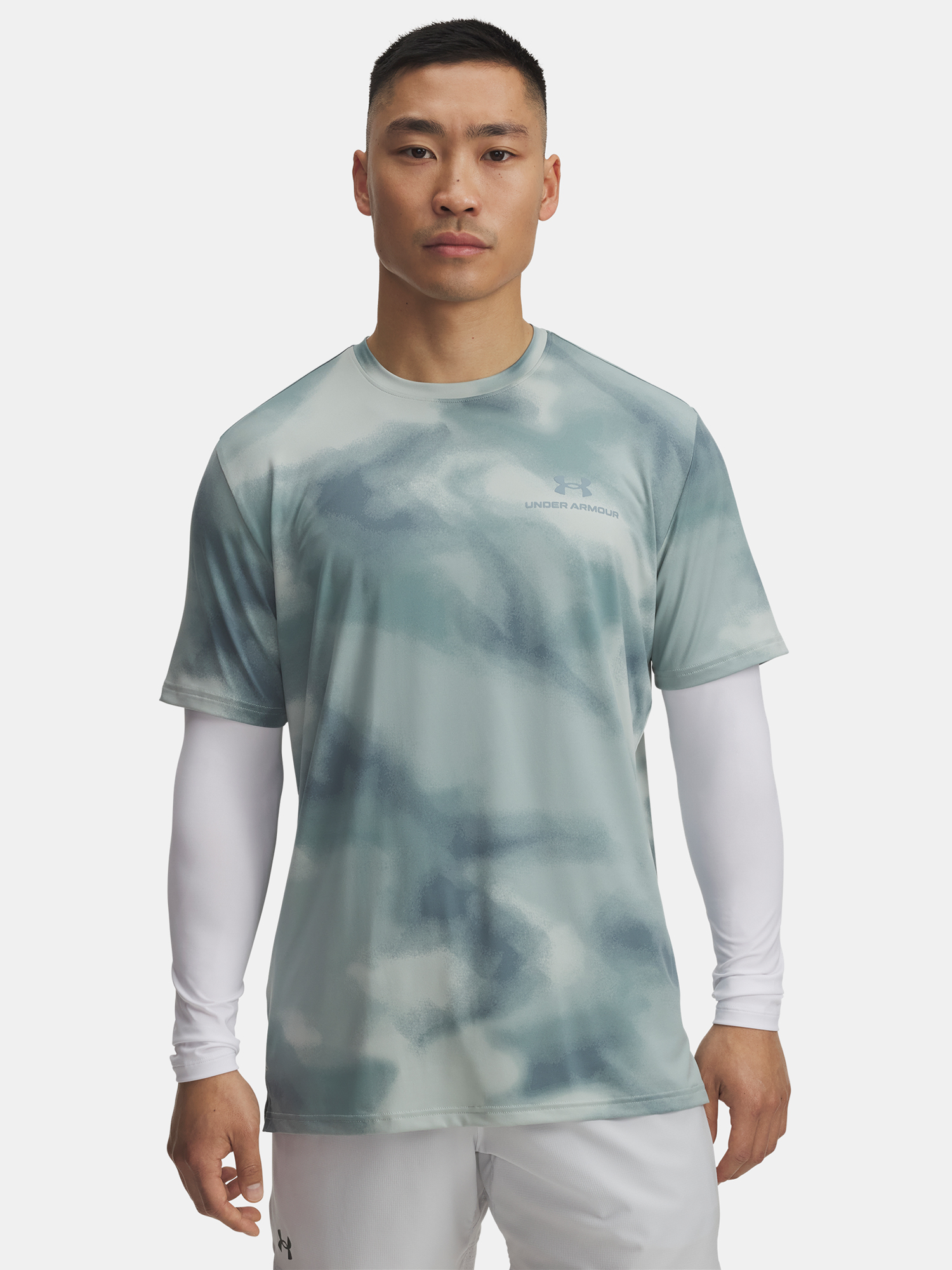 Men's Under Armour Vanish Energy Printed SS-GRN T-Shirt - Men's