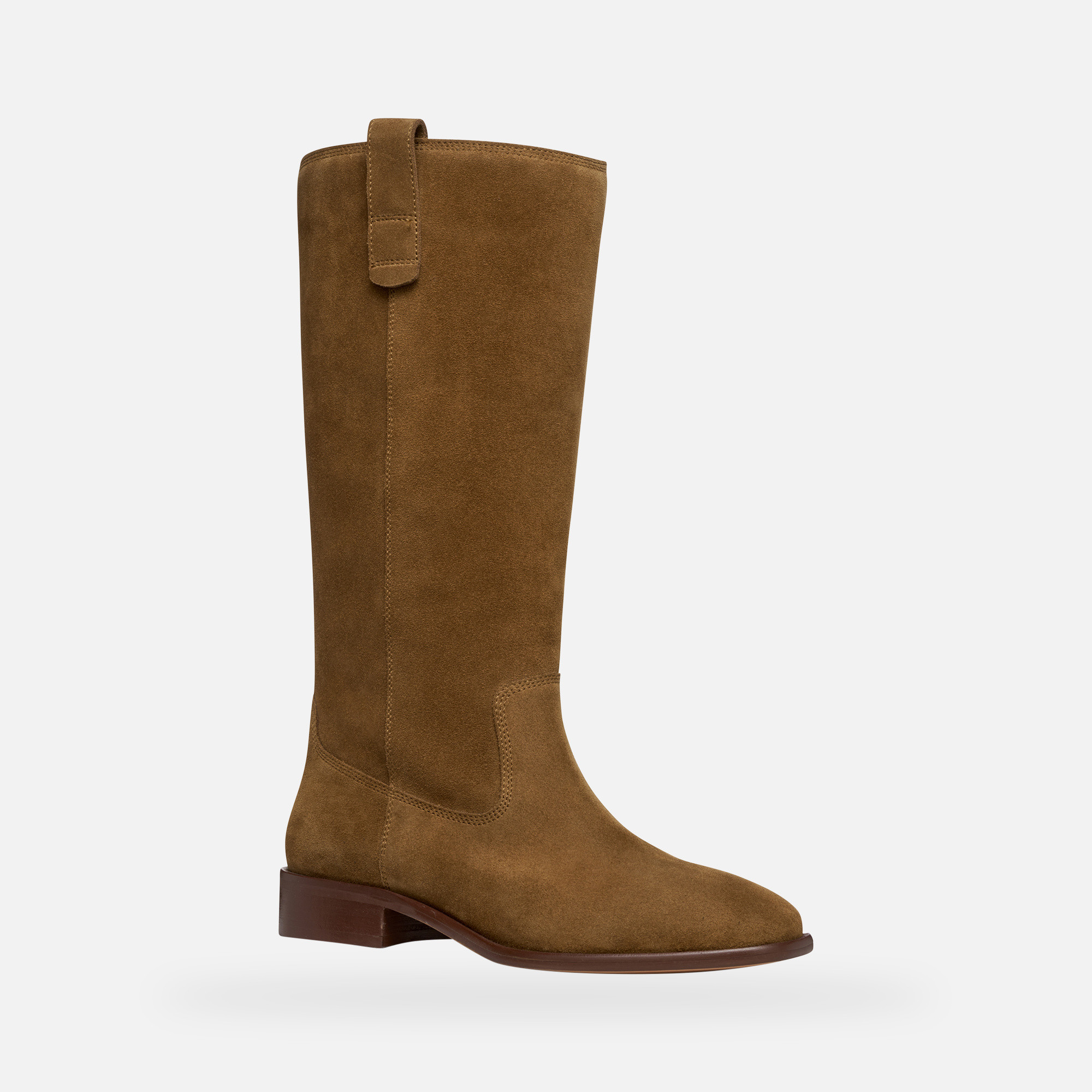 Brown Women&#039;s Geox Eliebeth Boots - Women&#039;s