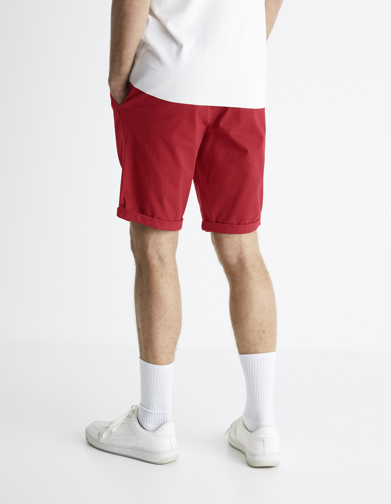 Pantaloni scurti pentru barbati Celio - rosu