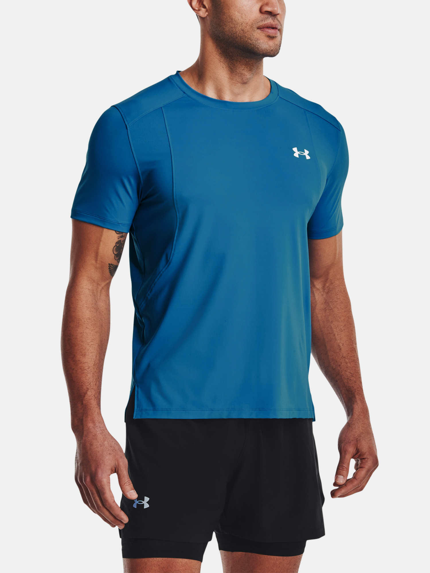 Under Armour T-Shirt UA Iso-Chill Laser Tee-BLU - Men