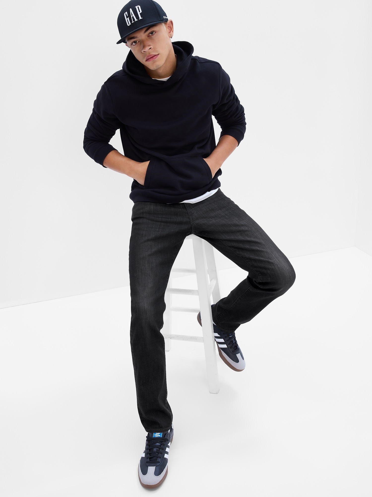 GAP Džíny soft wear slim jeans with Washwell