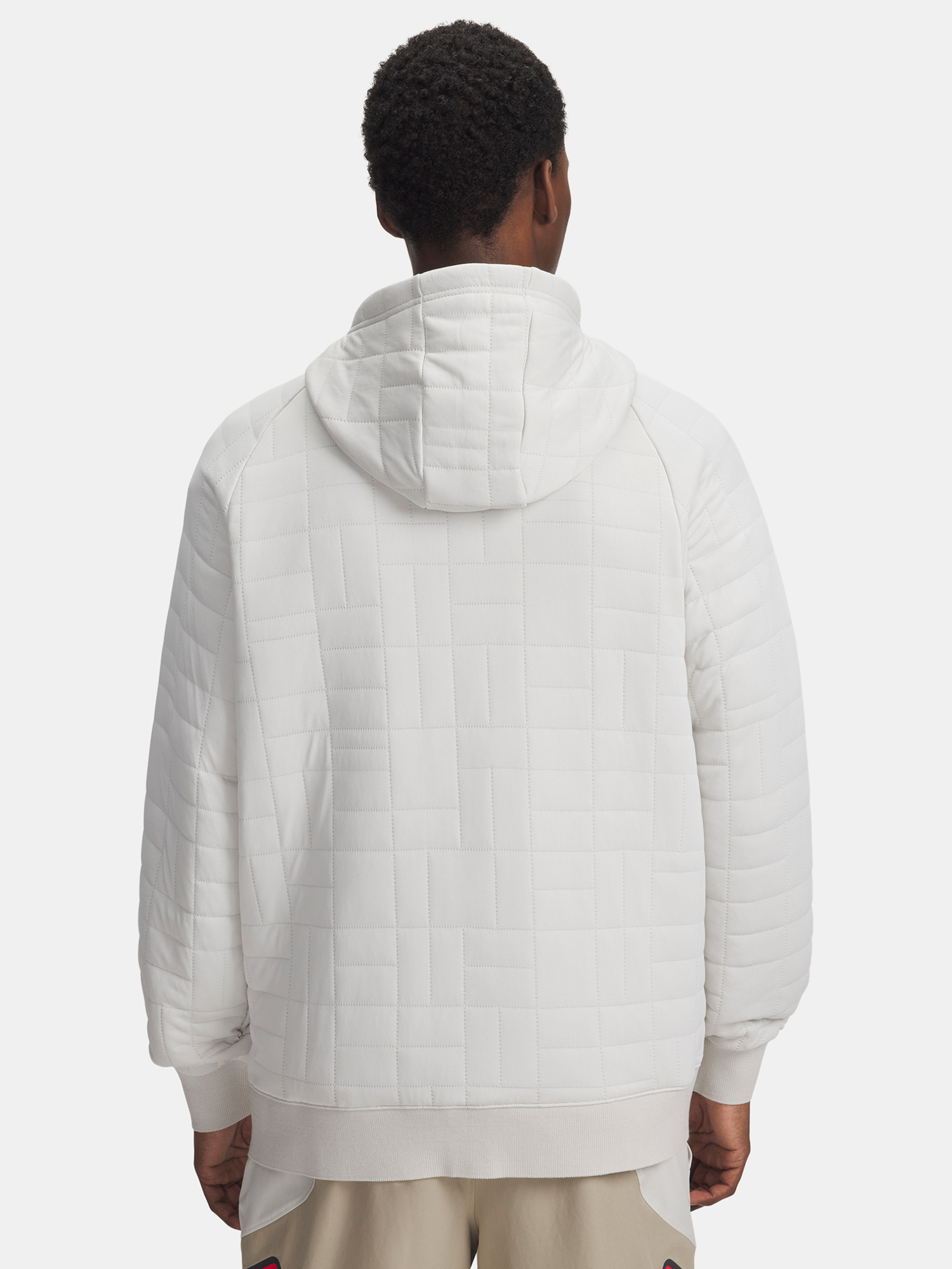 Under Armour UA Unstoppable Flc Txtr FZ-WHT Men's Sweatshirt - Men's