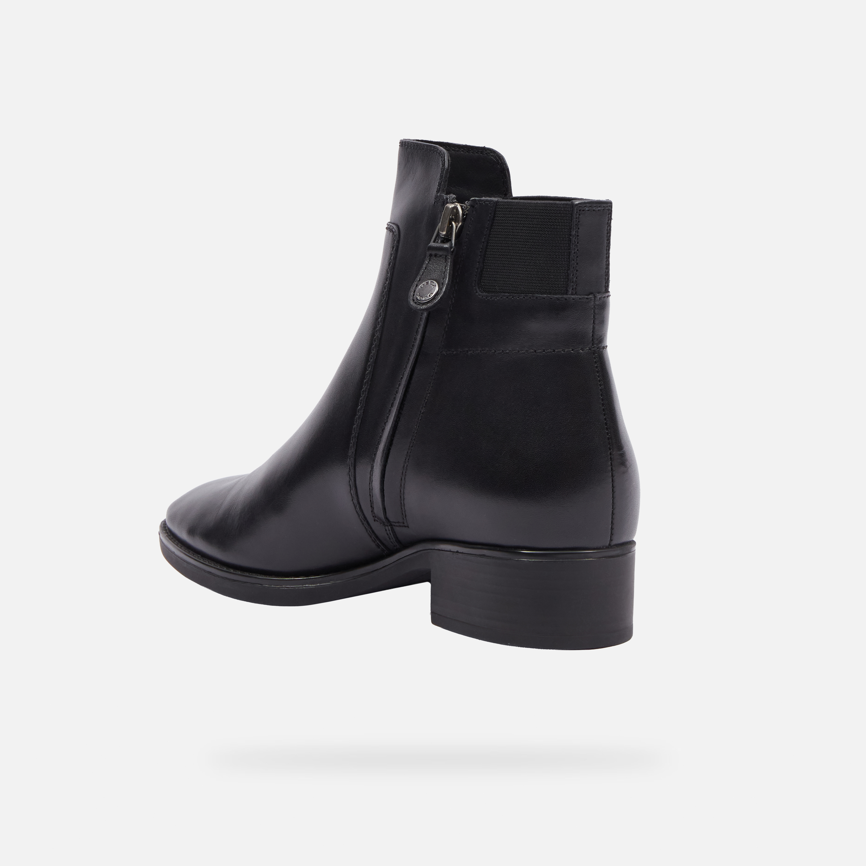 Black women's ankle boots Geox Felicity - Women's