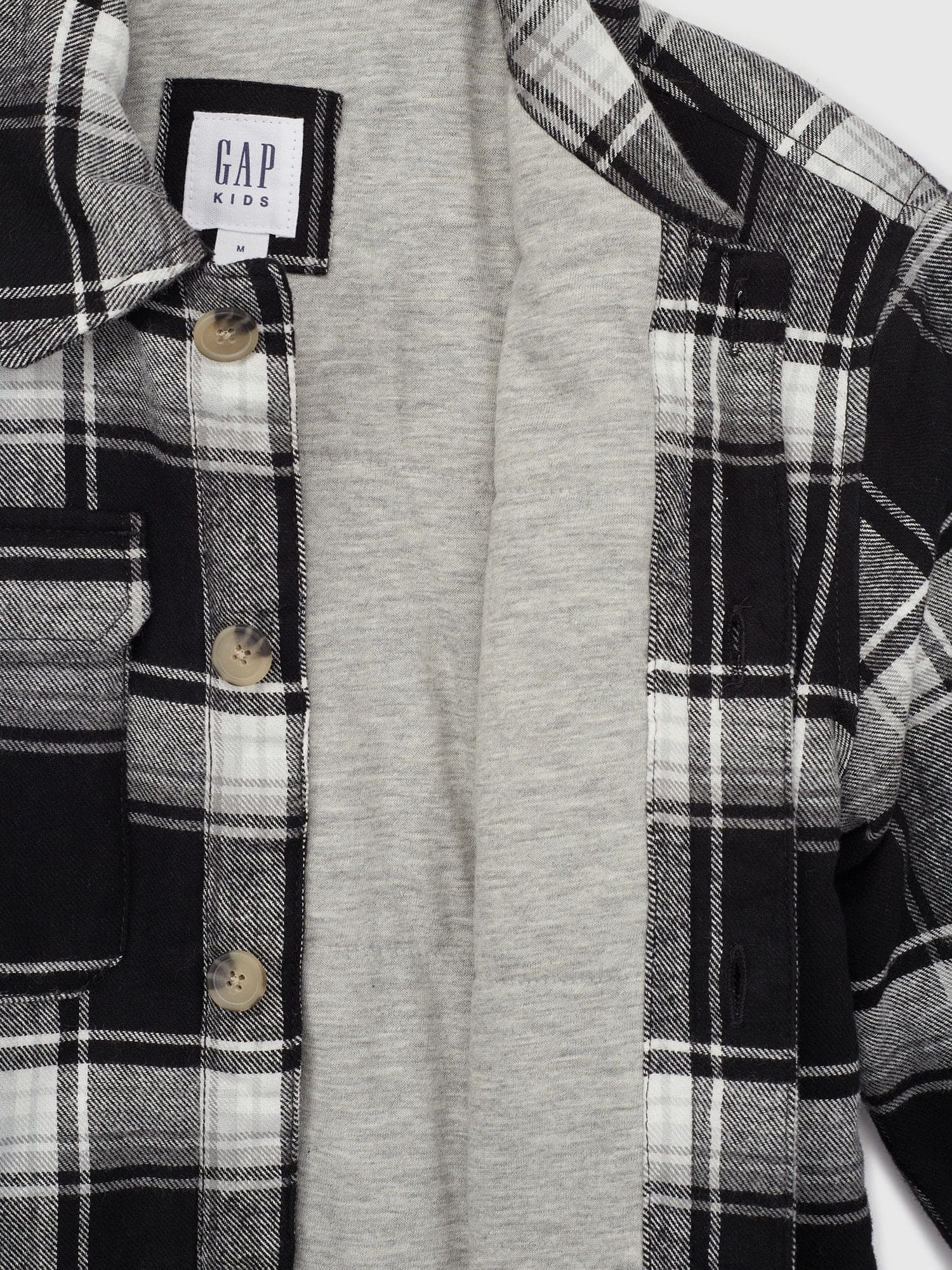 GAP Children's flannel shirt jacket - Boys