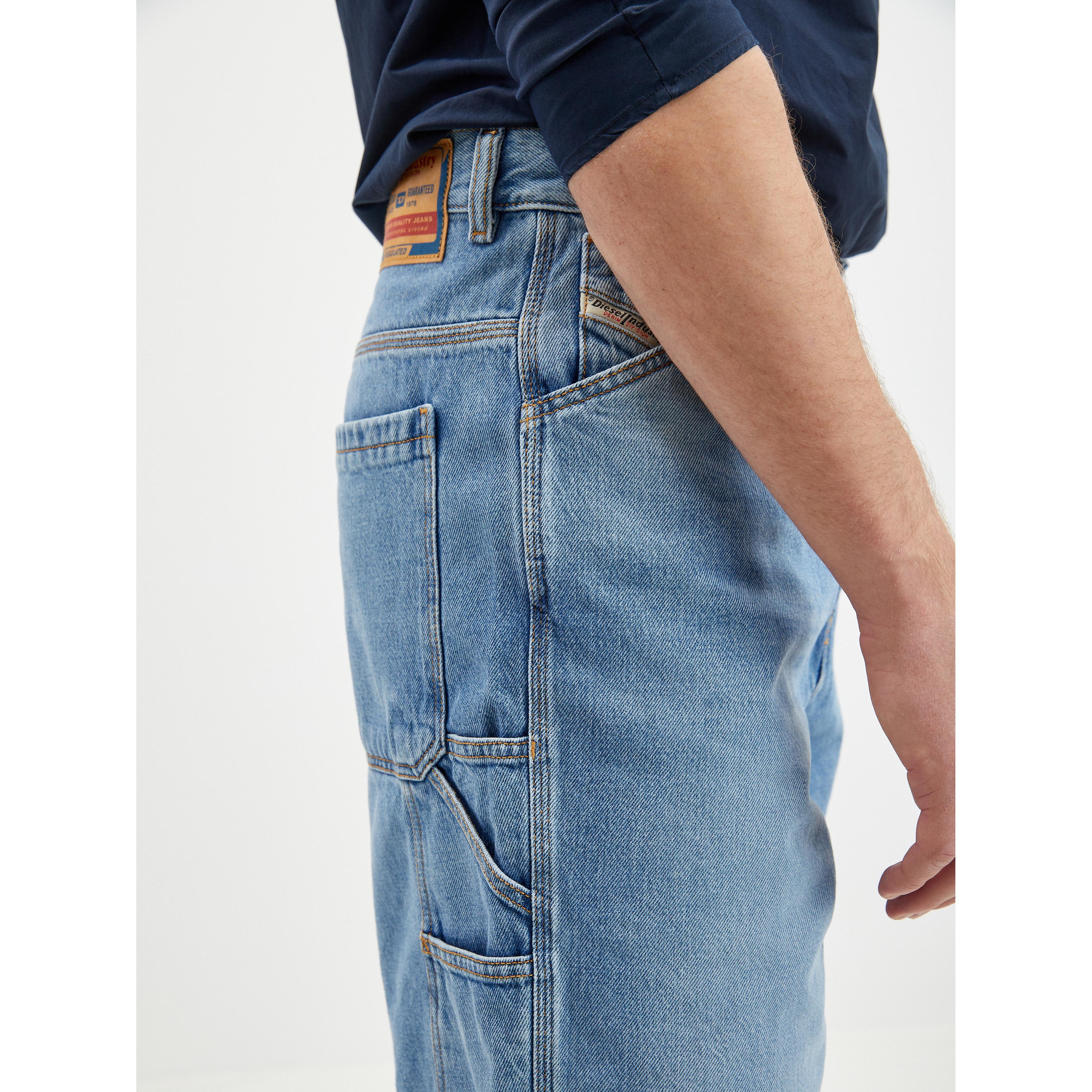 Pantaloni scurti pentru barbati Diesel - albastru deschis