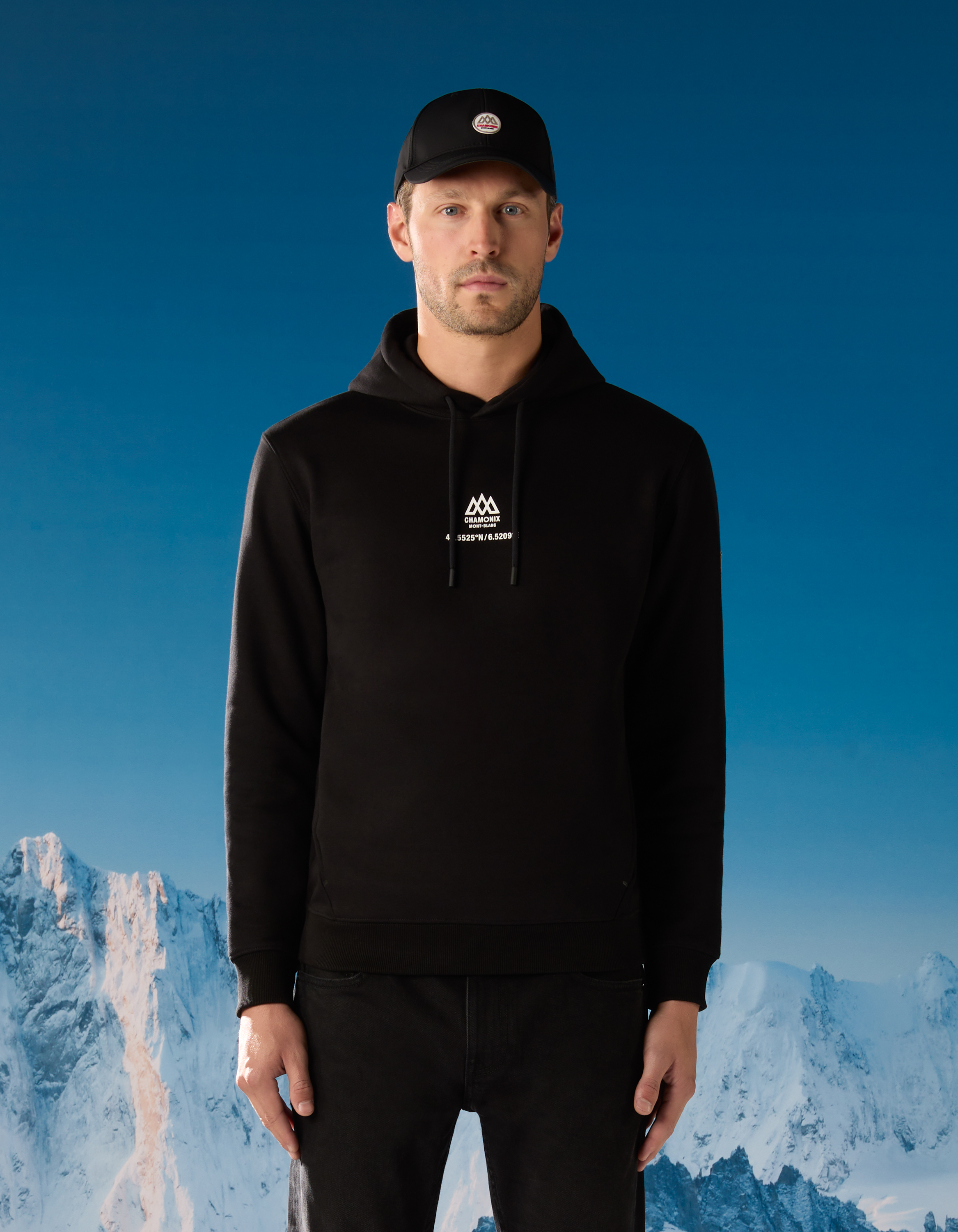 Celio Hoodie Chamonix-Mont-Blanc - Mens