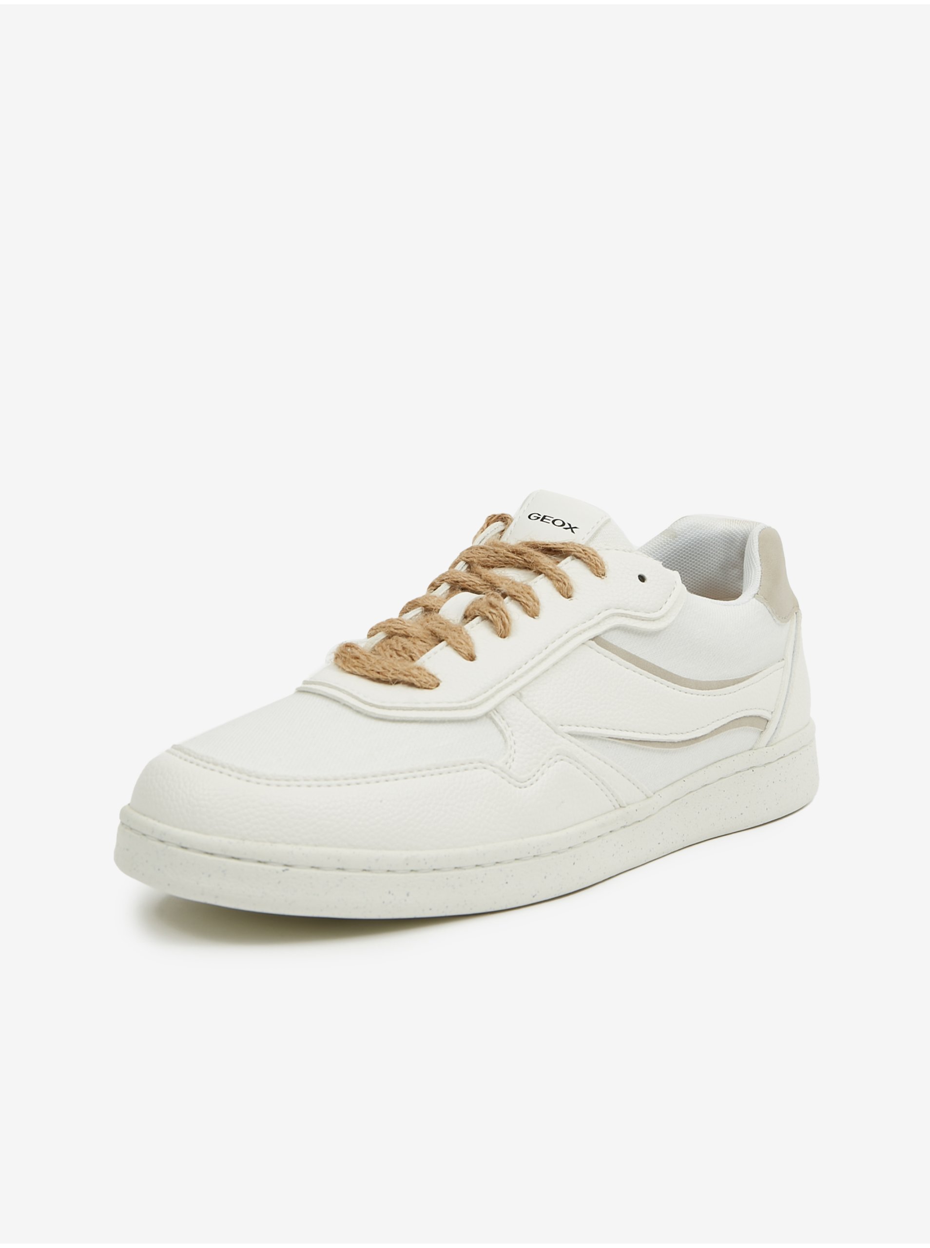 Tenisi, espadrile pentru barbati Geox - alb