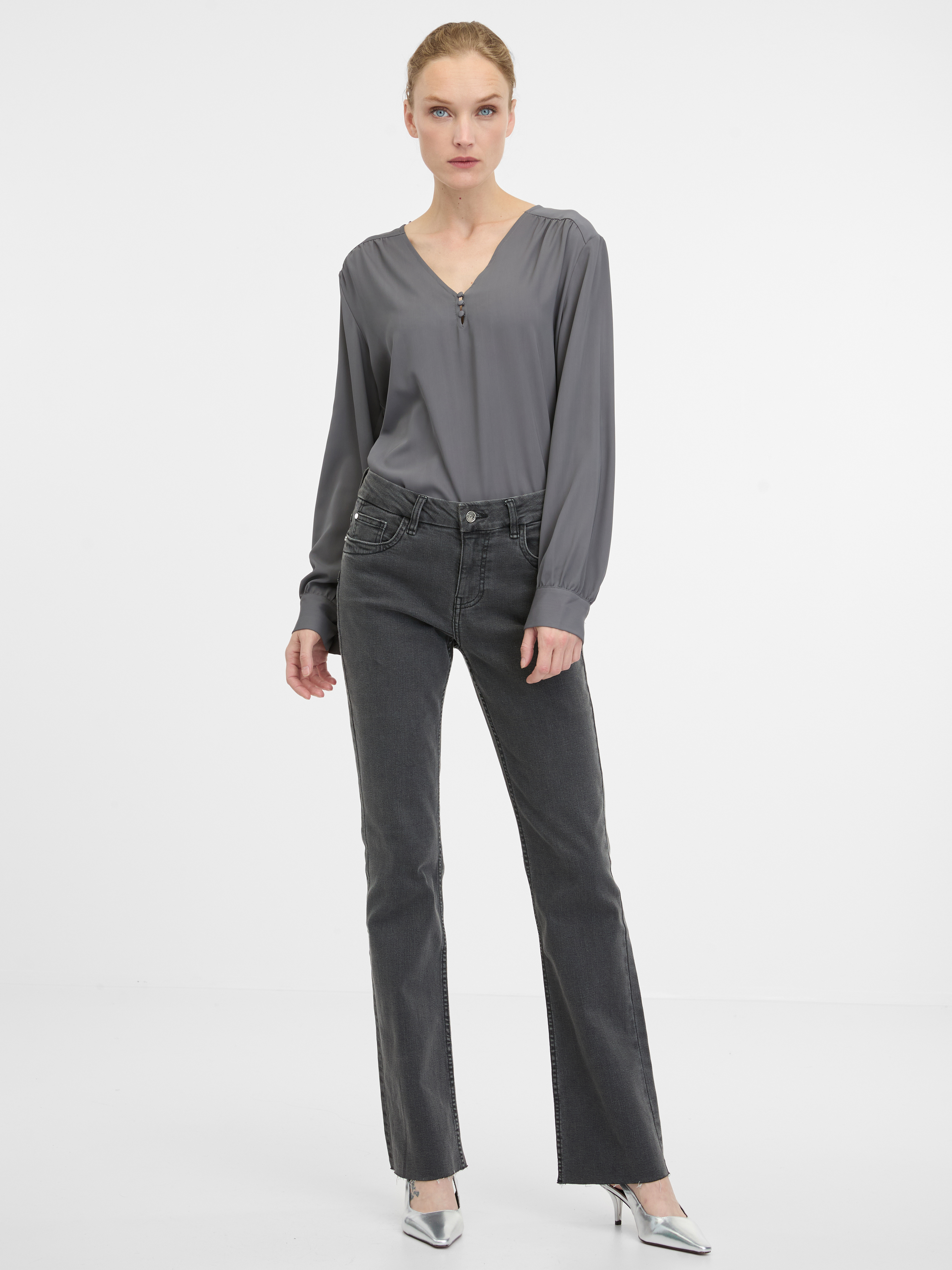 Grey women's blouse ORSAY - Women's