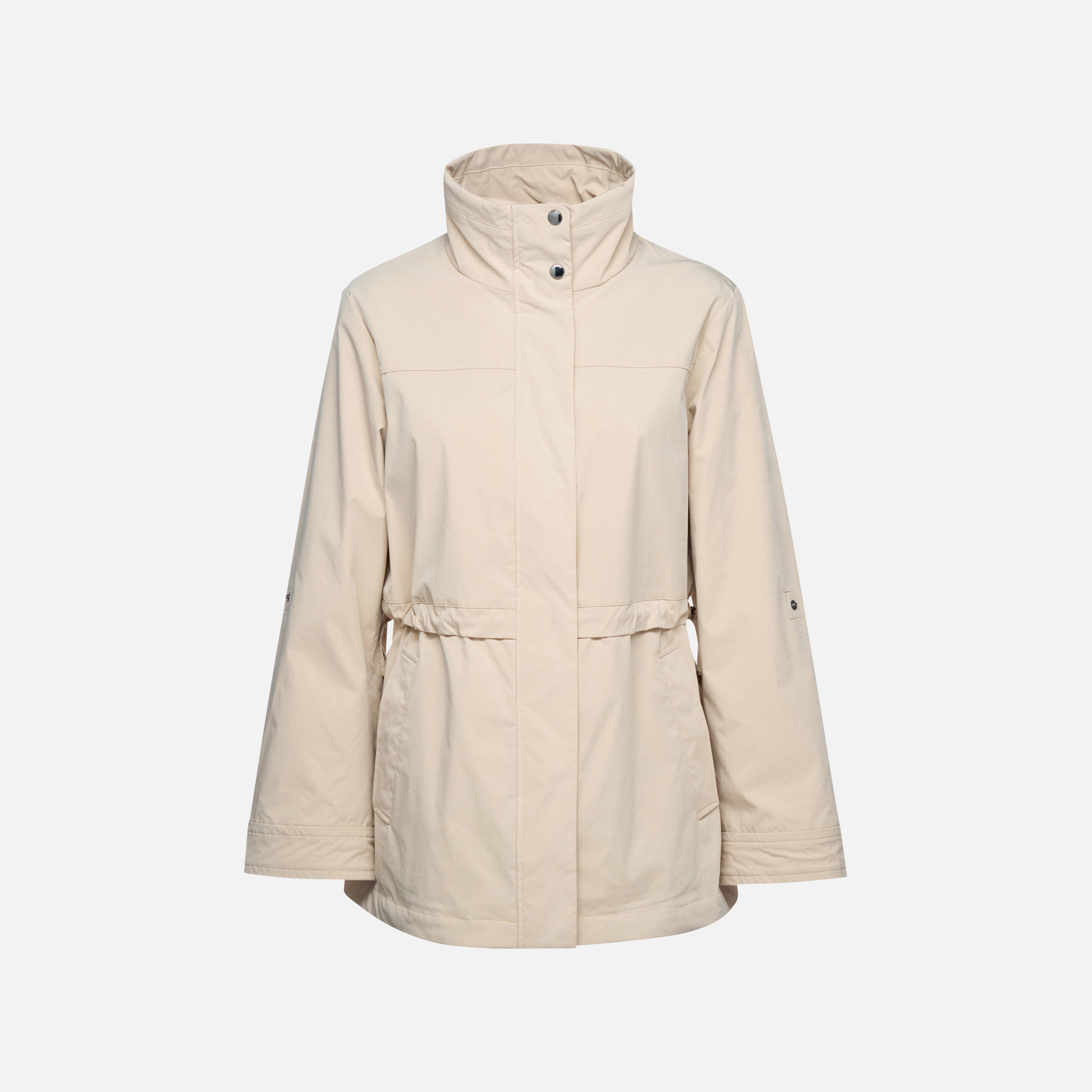 Beige women's jacket Geox Claudin - Women's