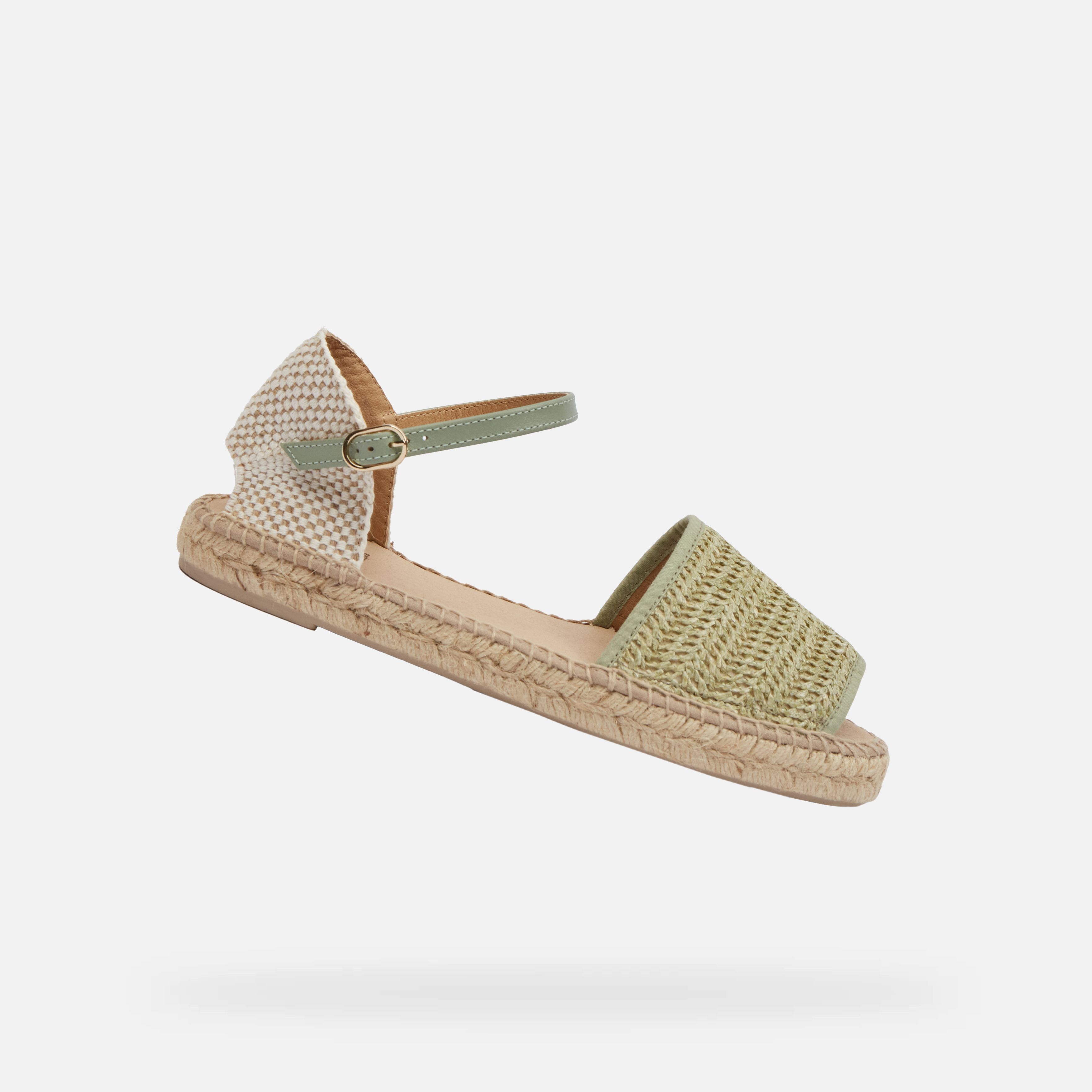Women&#039;s Light Green Geox D Lampedusa Sandals - Women