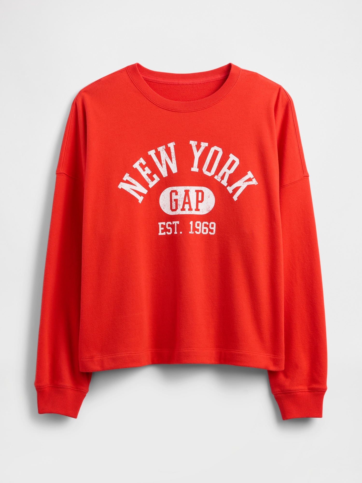 GAP Oversize sweatshirt with Americana logo - Women&#039;s