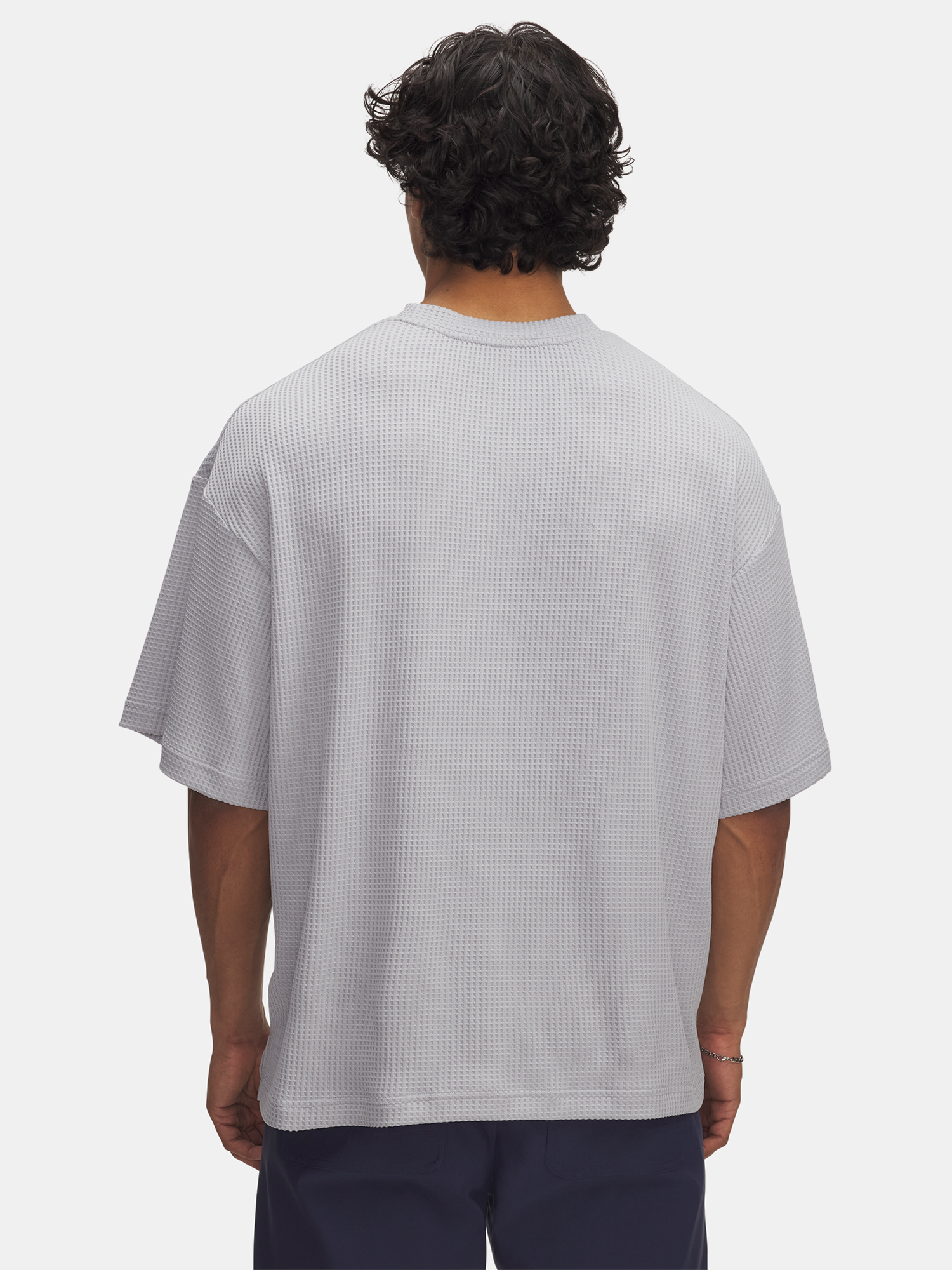 Under Armour UA Rival Waffle Crew-GRY Men's T-Shirt - Men's