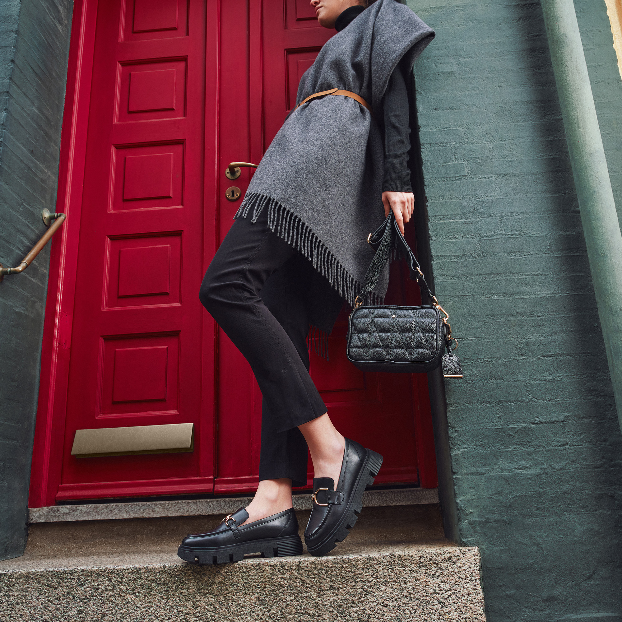 Black women's handbag Geox Narcisia - Women's