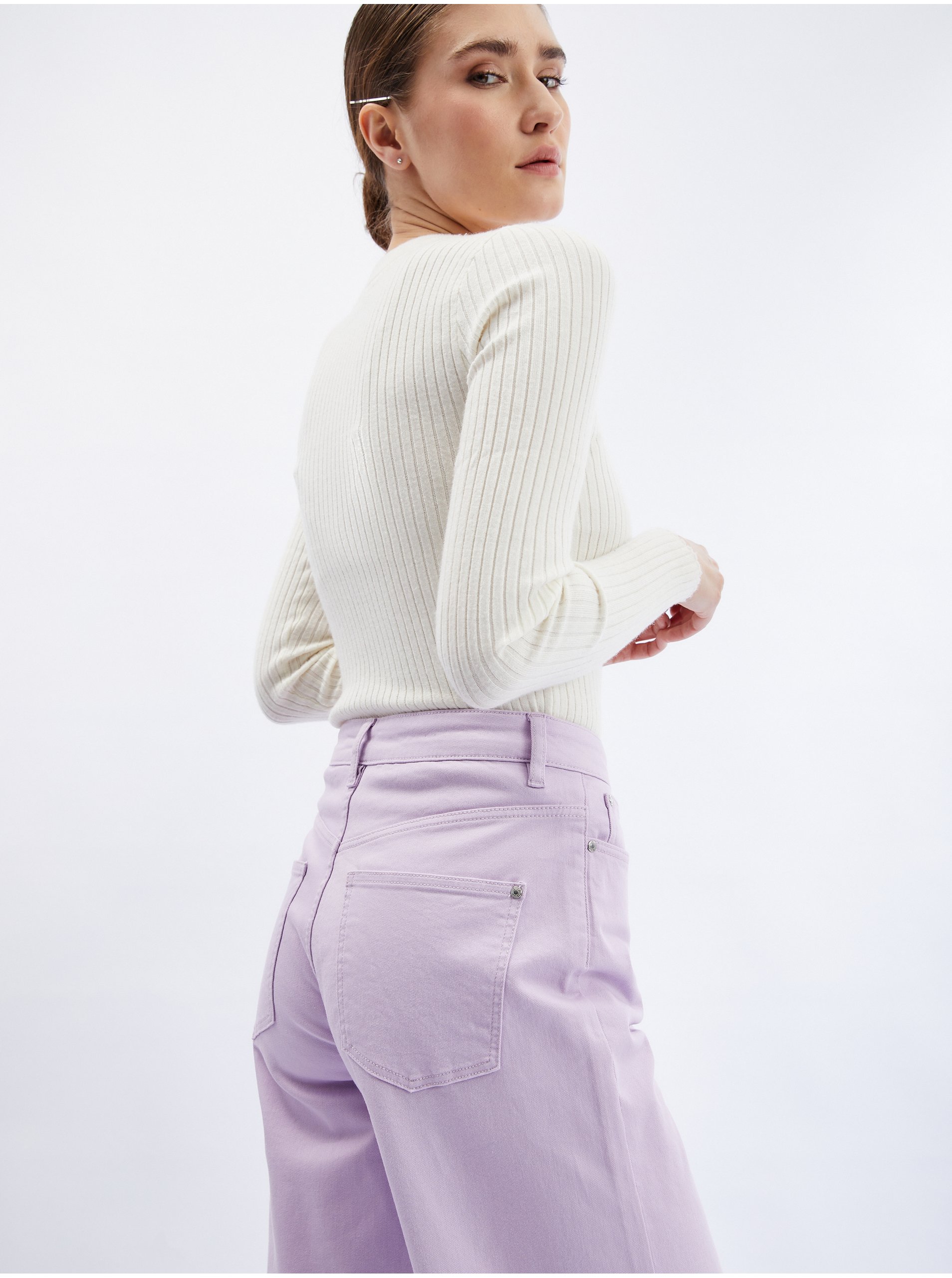 Flared, Bootcut pentru femei ORSAY - mov deschis