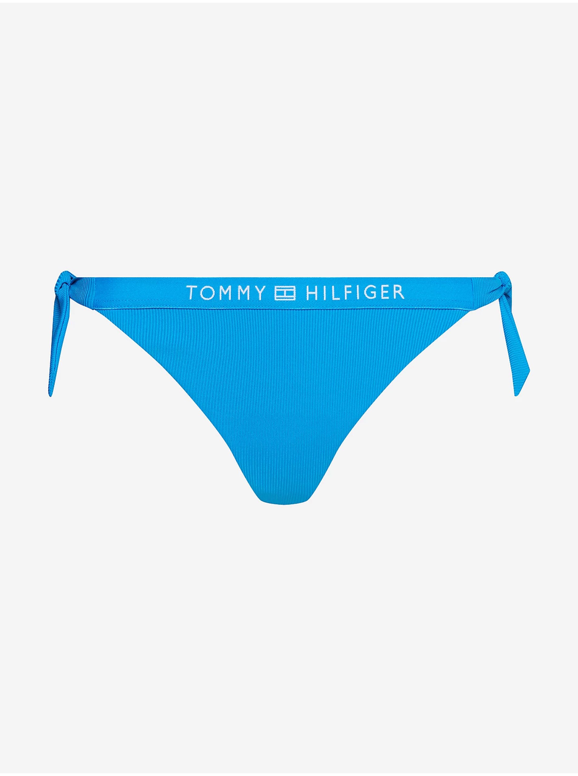 Levně Modrý dámský spodní díl plavek Tommy Hilfiger Underwear - Dámské