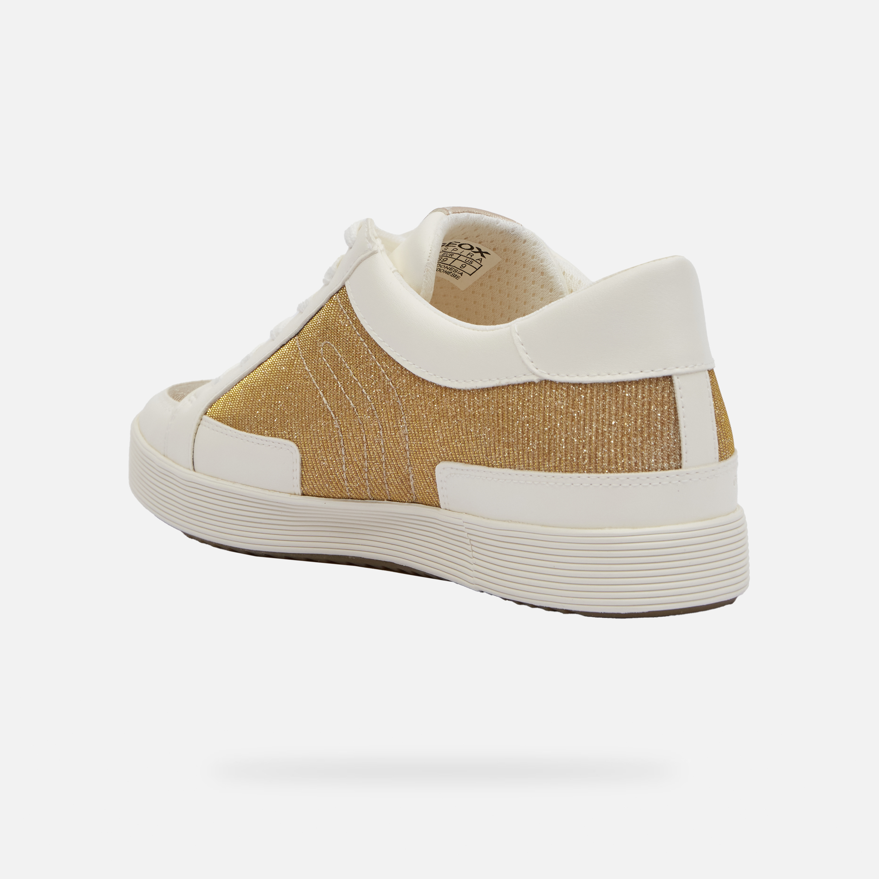 Yellow women's sneakers Geox Blomiee - Women's