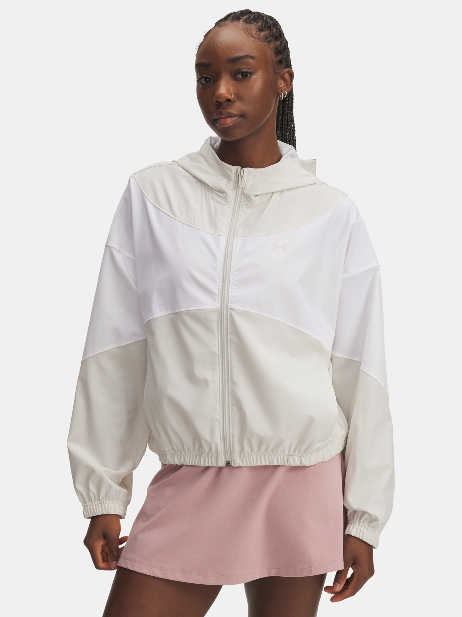 Under Armour UA Rival Woven Jkt HD-WHT Women's Jacket - Ladies
