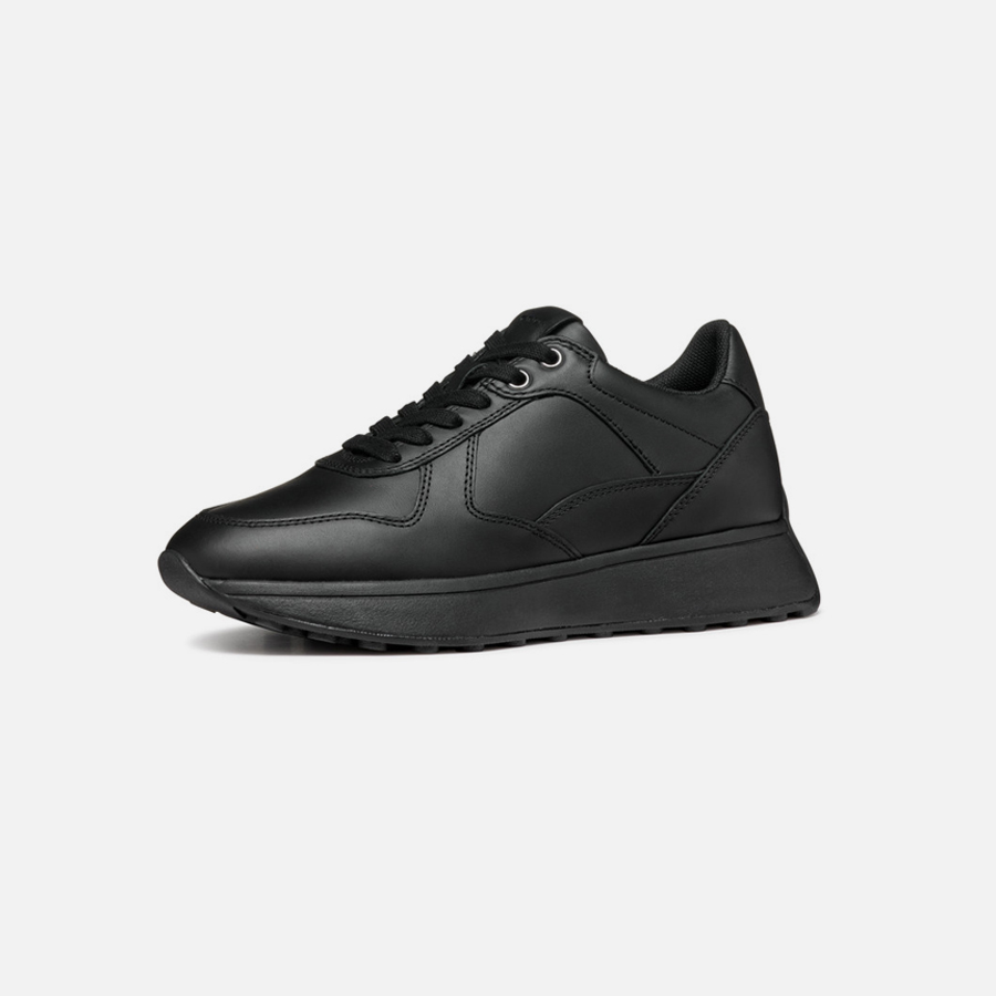 Black women's sneakers Geox Amabel - Women's