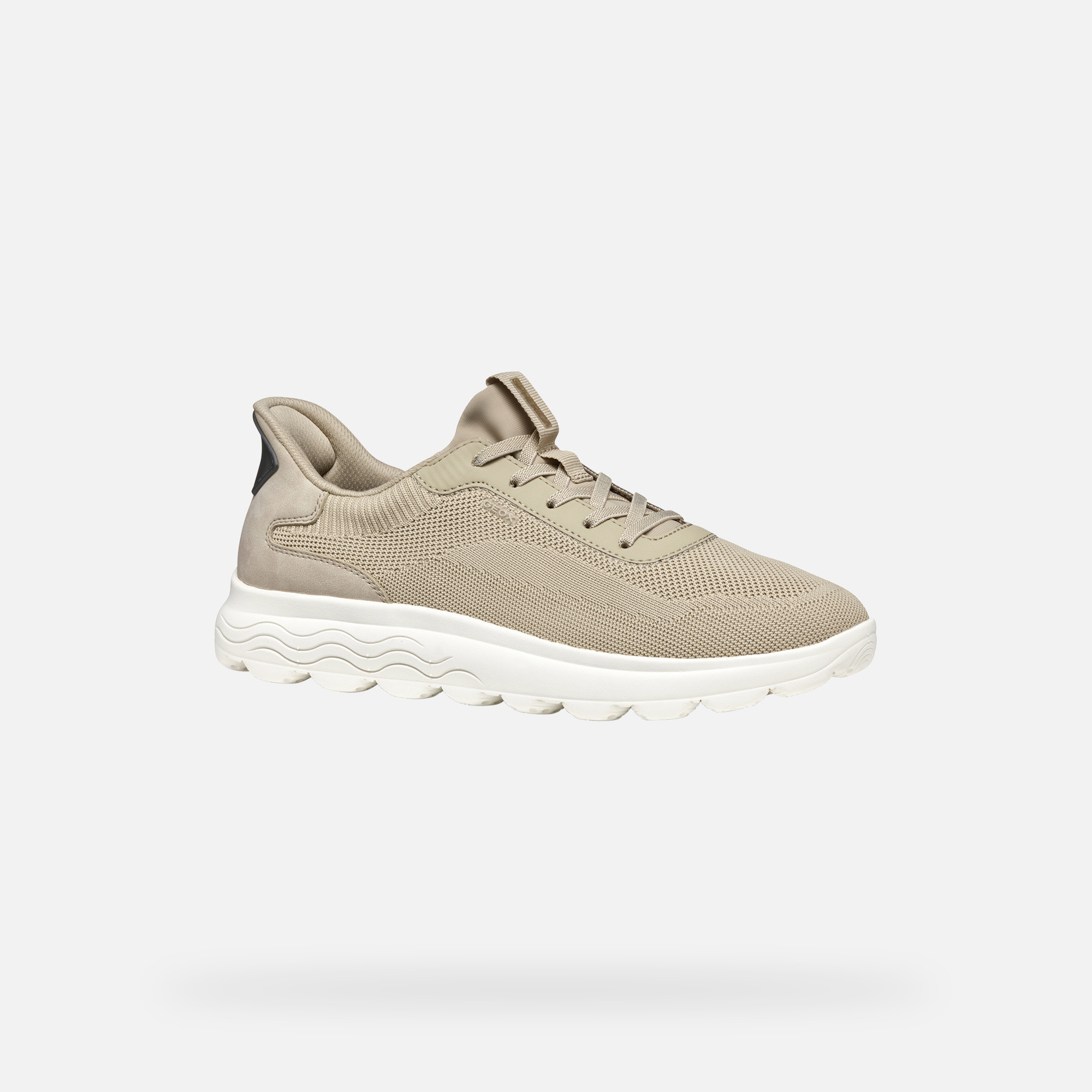 Beige men's sneakers Geox Spherica Plus - Men's