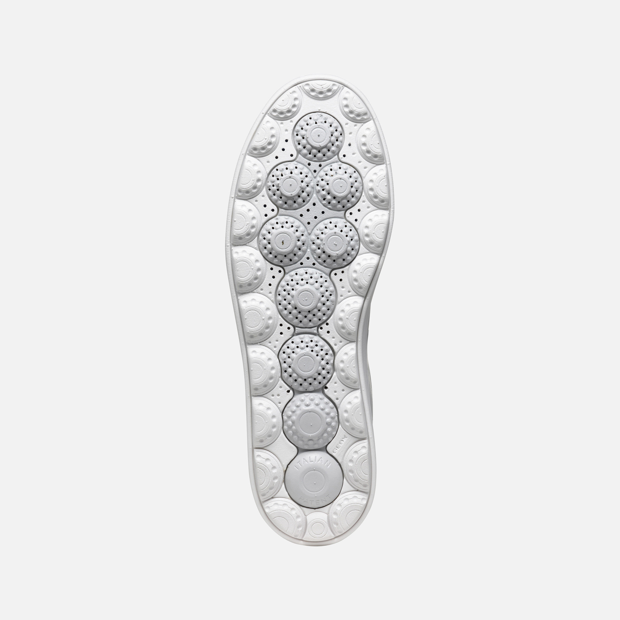 White men's sneakers Geox Spherica ECUB-1 - Men