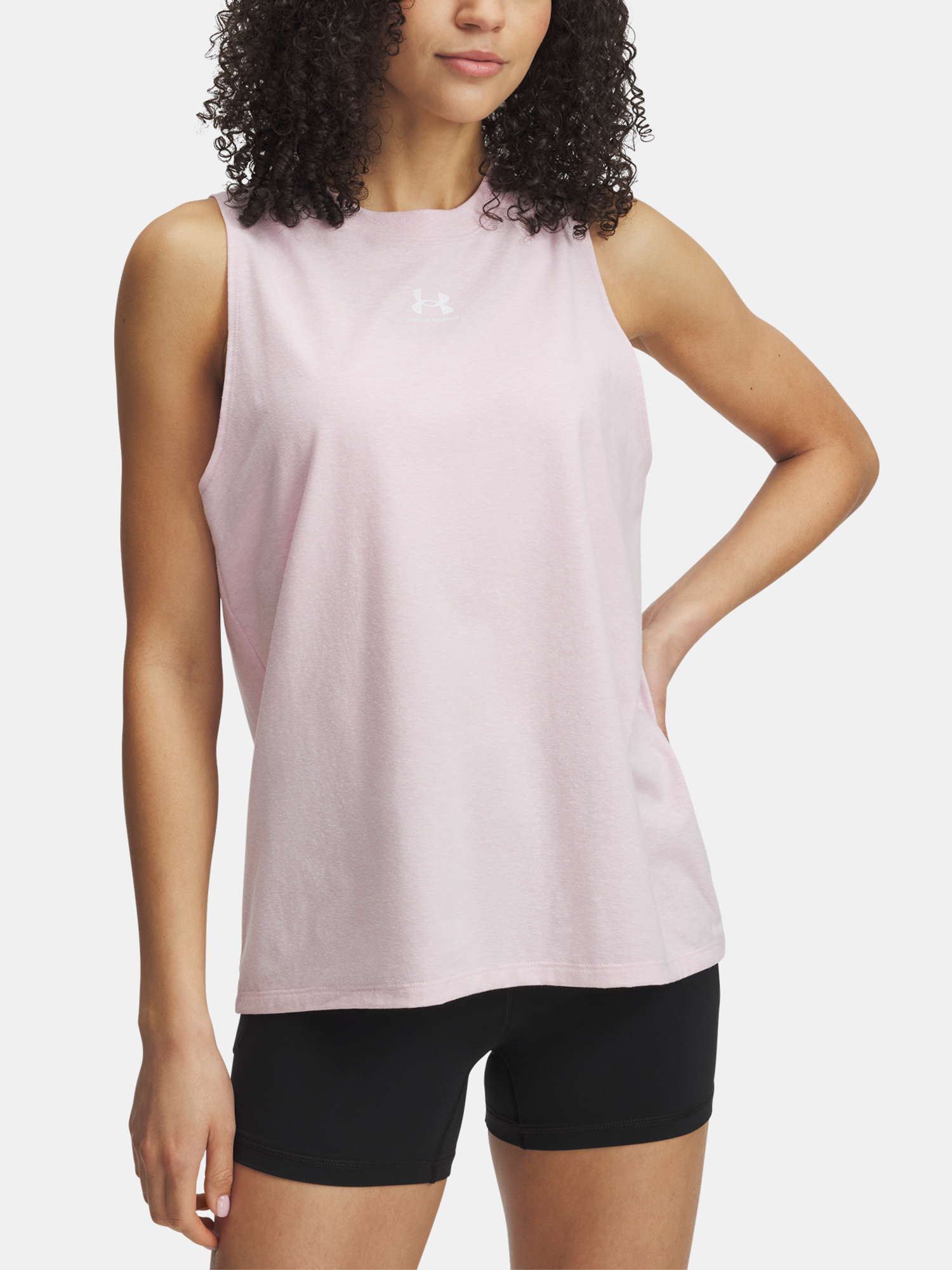 Women&#039;s tank top Under Armour UA Rival Muscle Tank - Women&#039;s