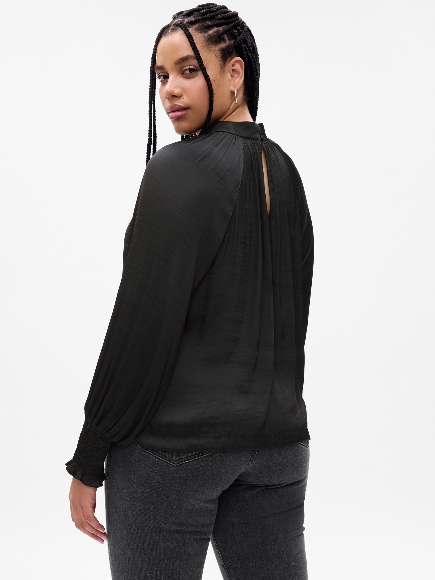 GAP Raglan Sleeve Blouse - Women