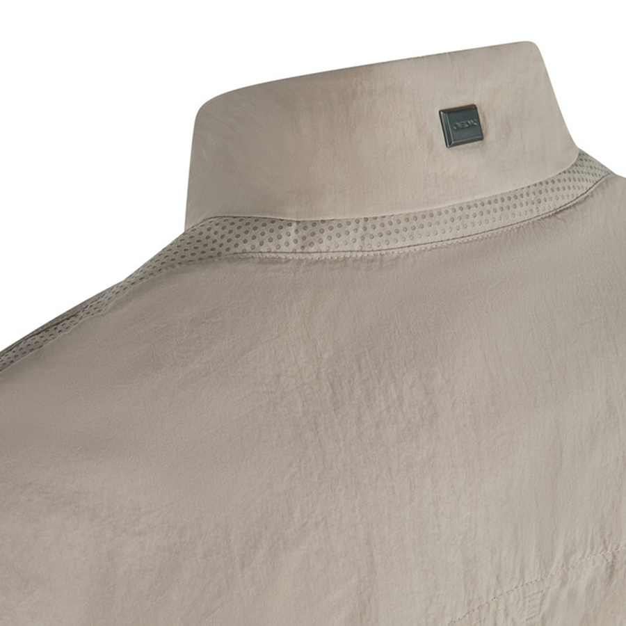 Beige men&#039;s jacket Geox Elver - Men&#039;s