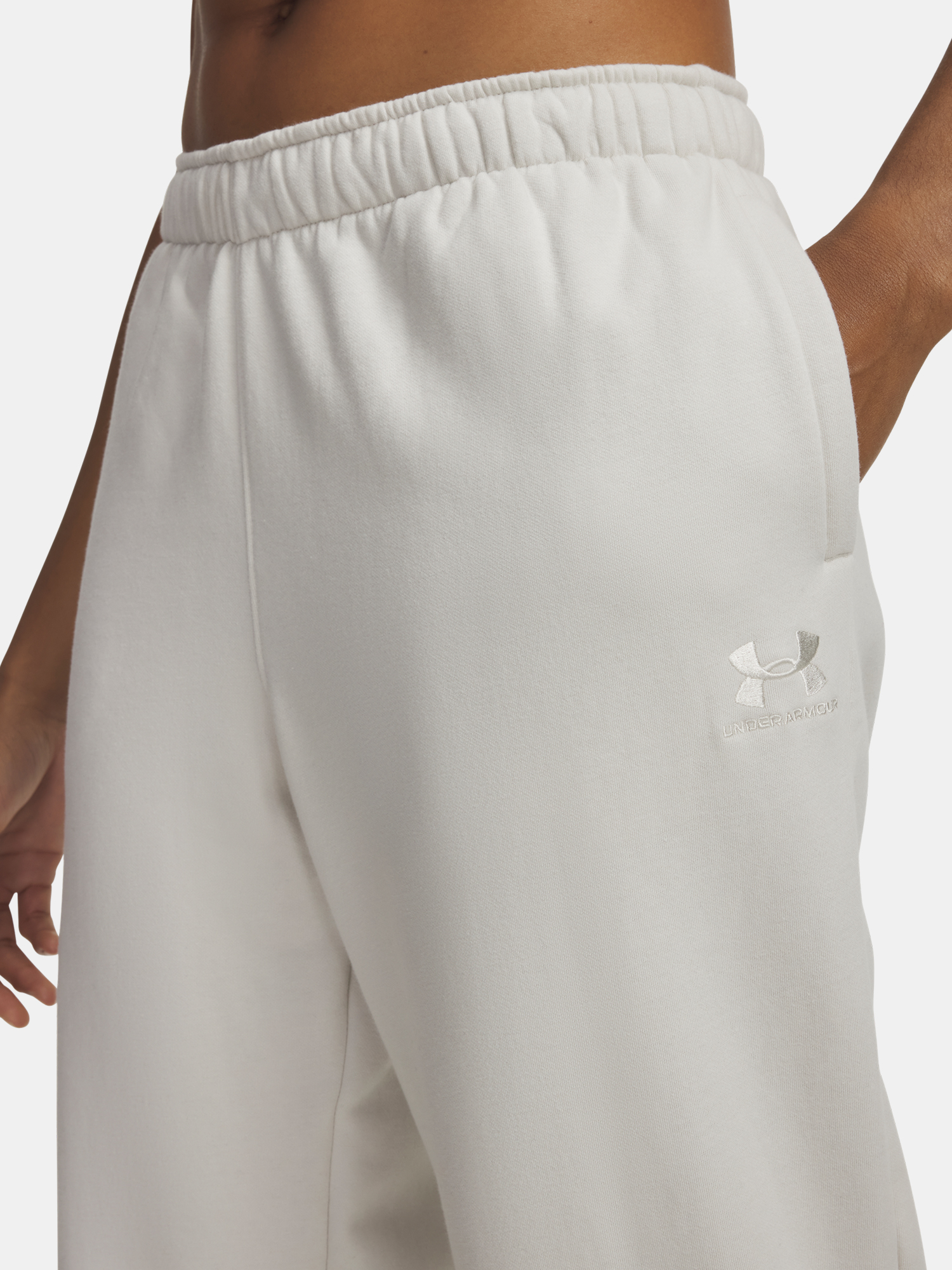 Under Armour UA Icon Vida Flc Jogger-WHT Women&#039;s Sweatpants - Women&#039;s