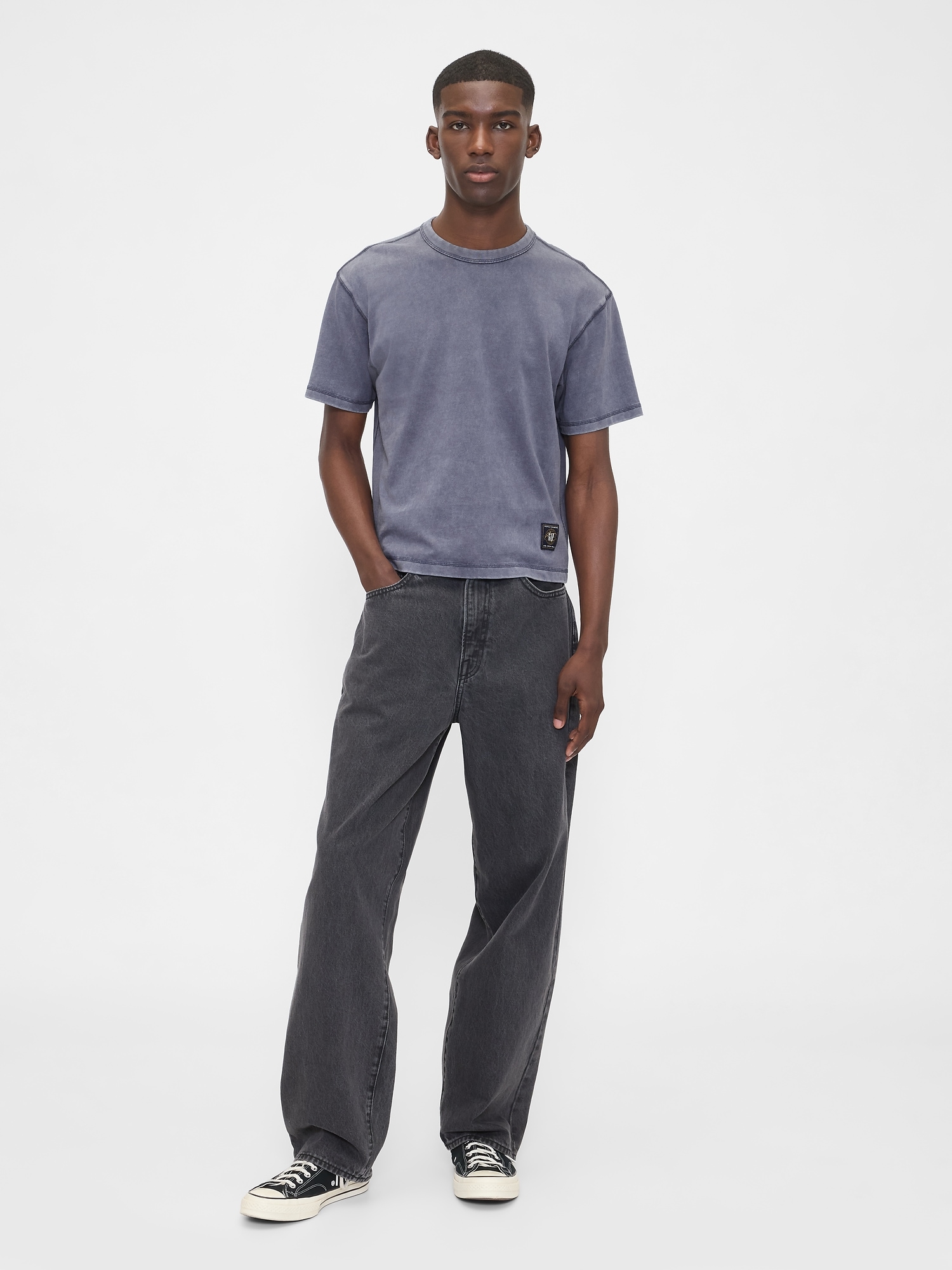 GAP Crop T-Shirt Heavyweight - Men's