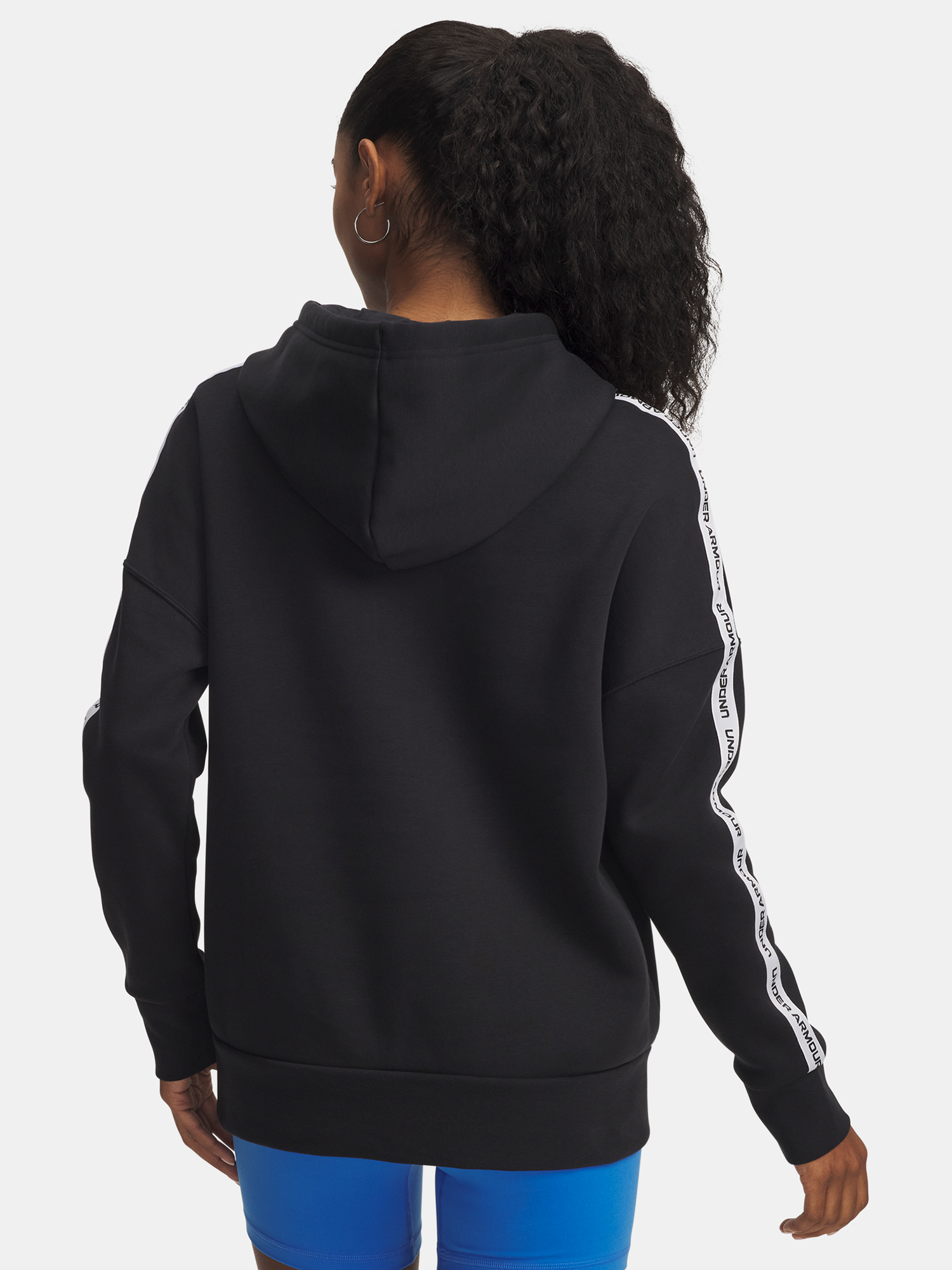 Under Armour Icon Fleece Taped Hdy-BLK Women's Sweatshirt - Women's