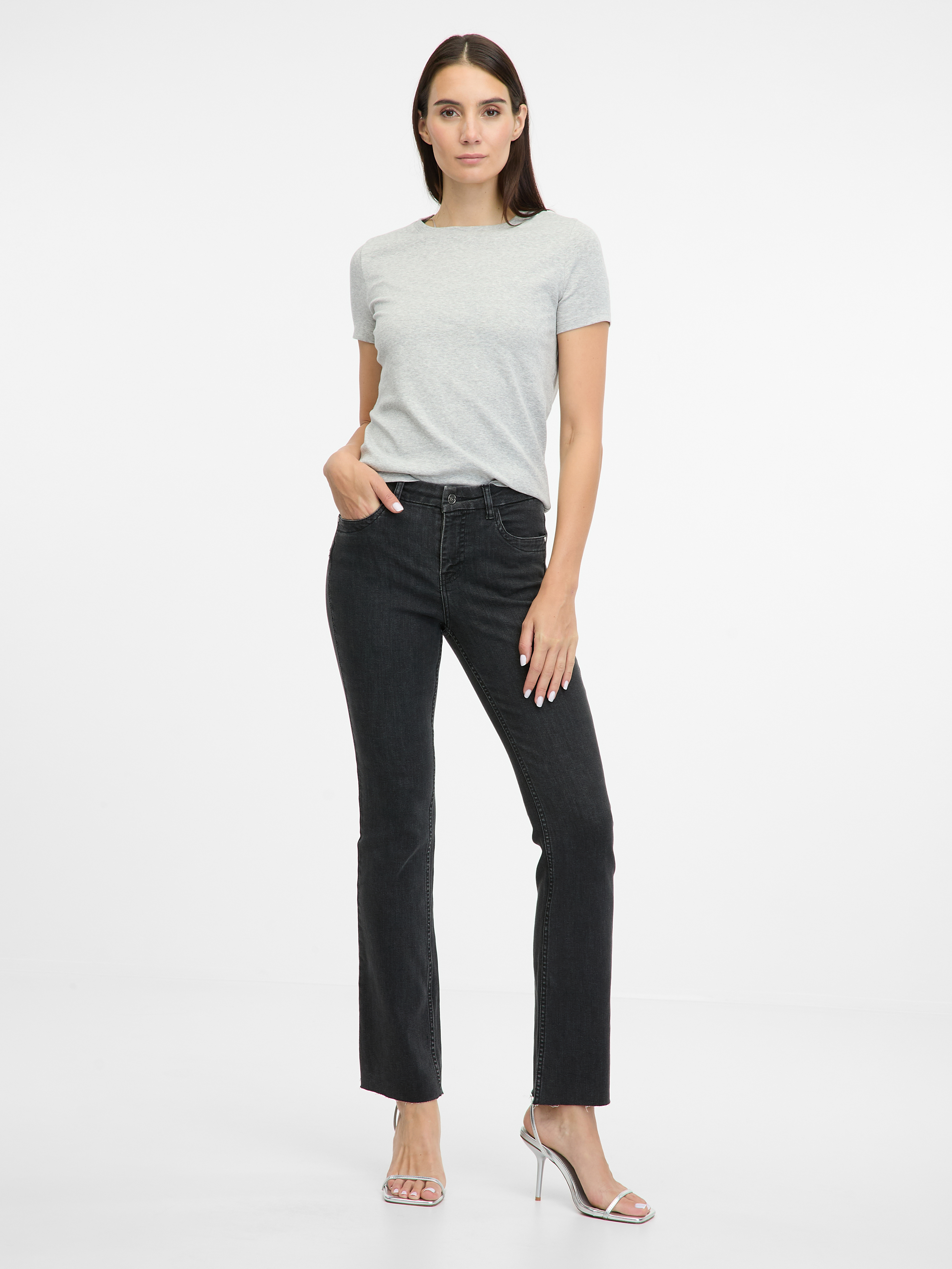 Black women's bootcut jeans ORSAY - Women