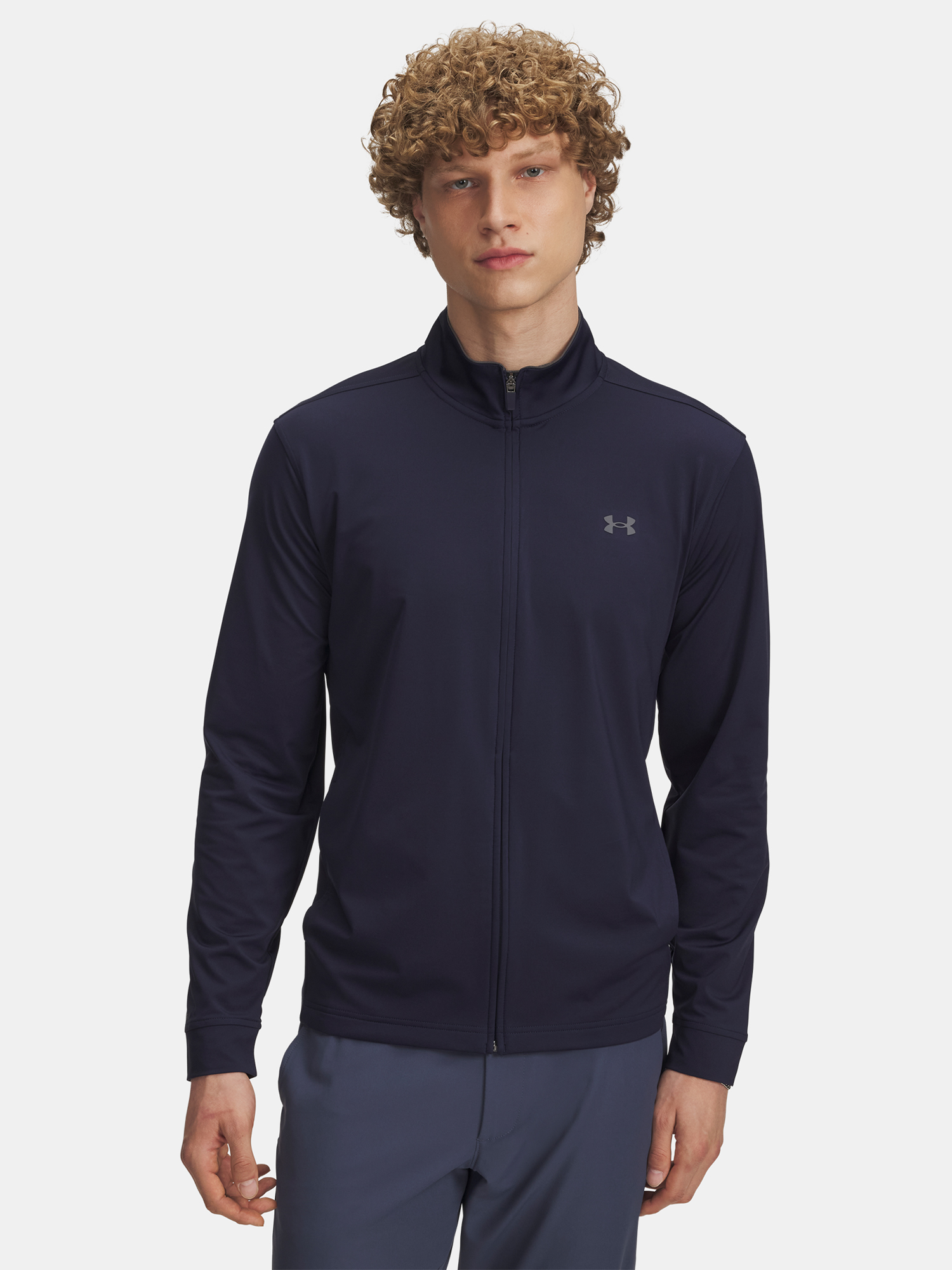 Men's Under Armour UA Drive Full Zip-BLU Sweatshirt - Men's
