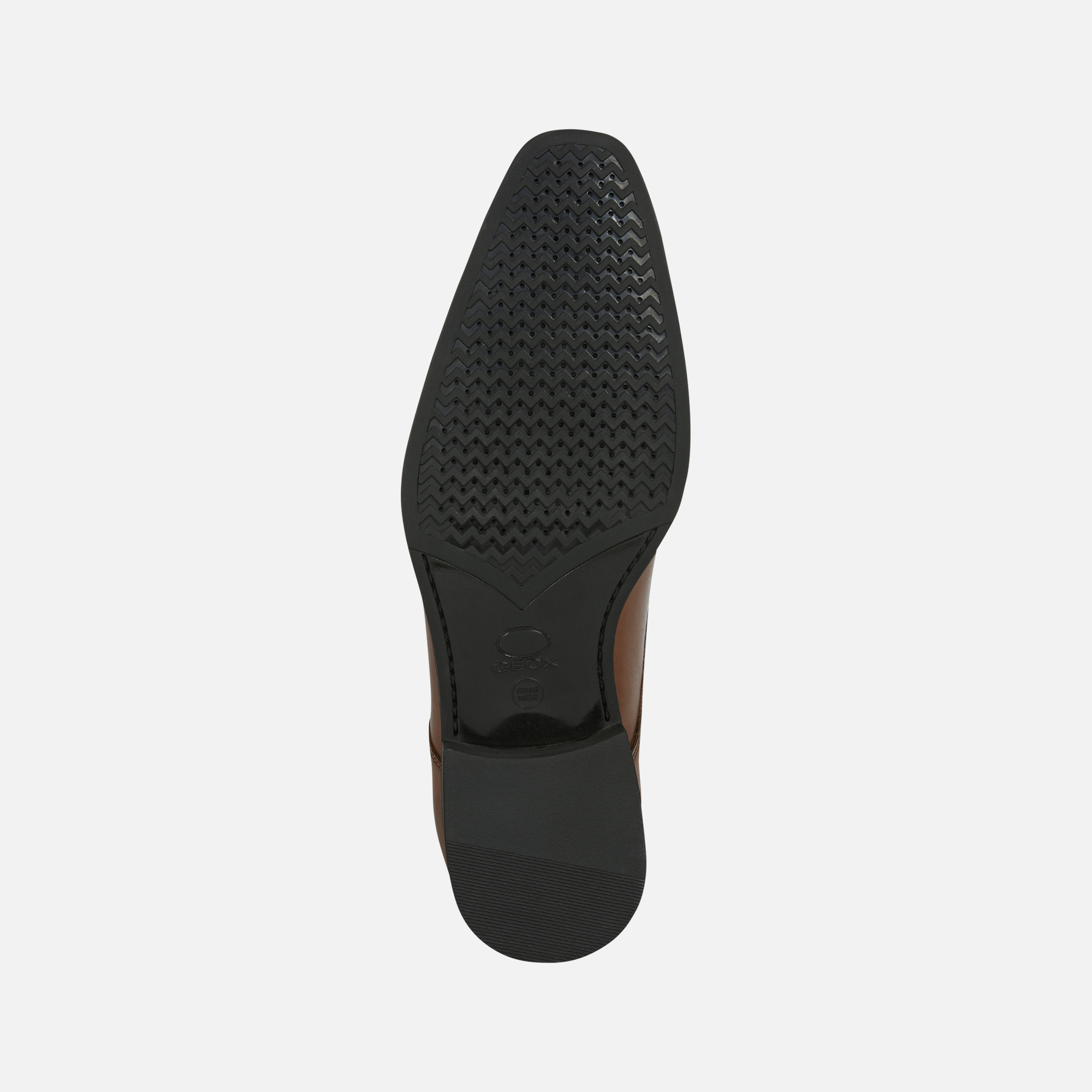 Dark brown men&#039;s formal shoes Geox High Life - Men