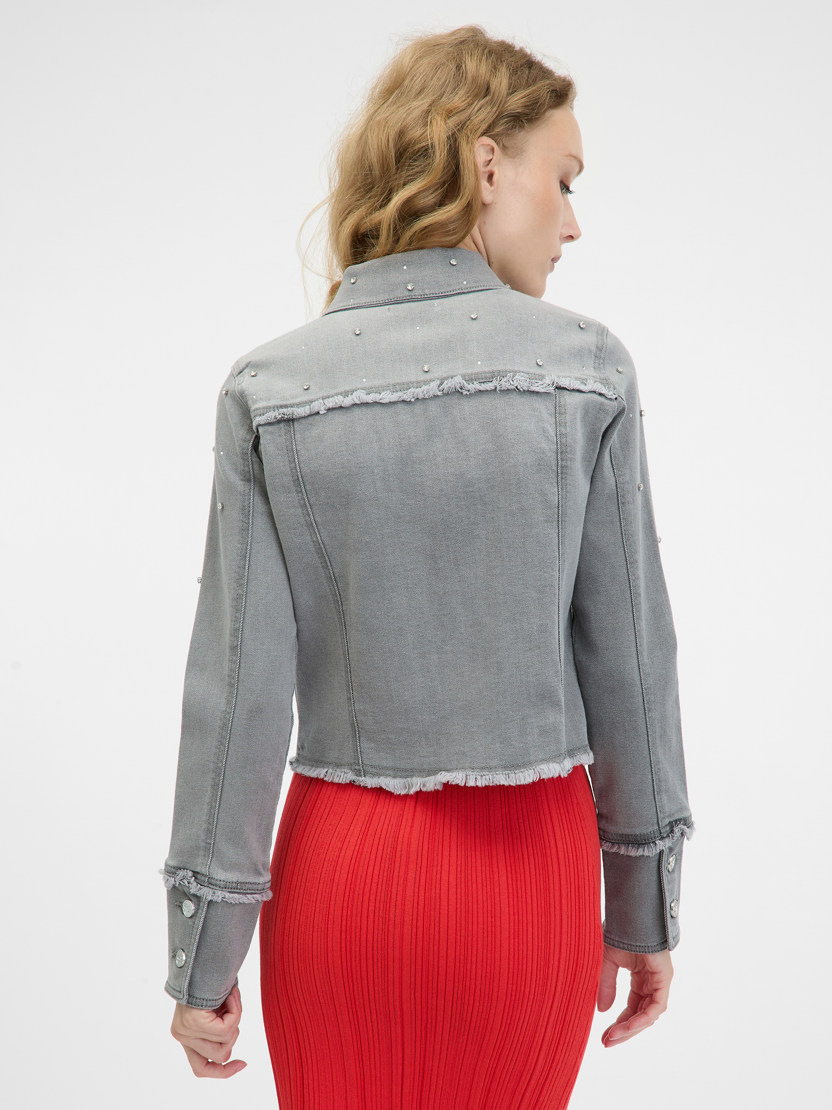 Orsay Grey women's denim jacket - Women's