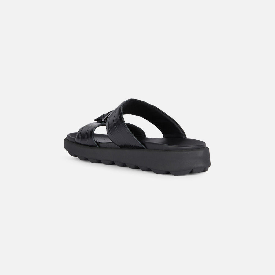 Black men&#039;s slippers Geox Spherica Ec6 - Men&#039;s