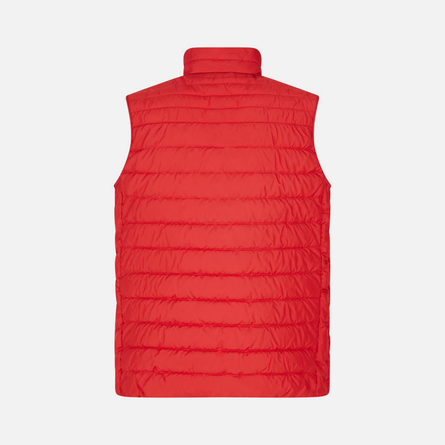 Red men&#039;s down vest Geox Kennet - Men&#039;s