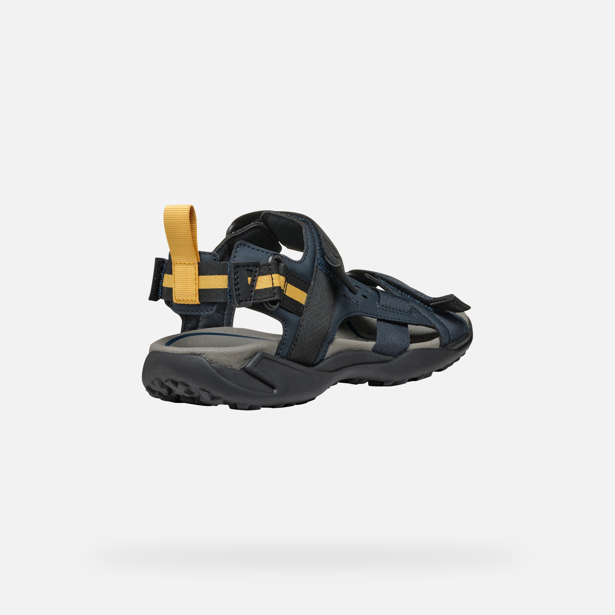 Dark blue men's sandals Geox Terreno + Grip - Men