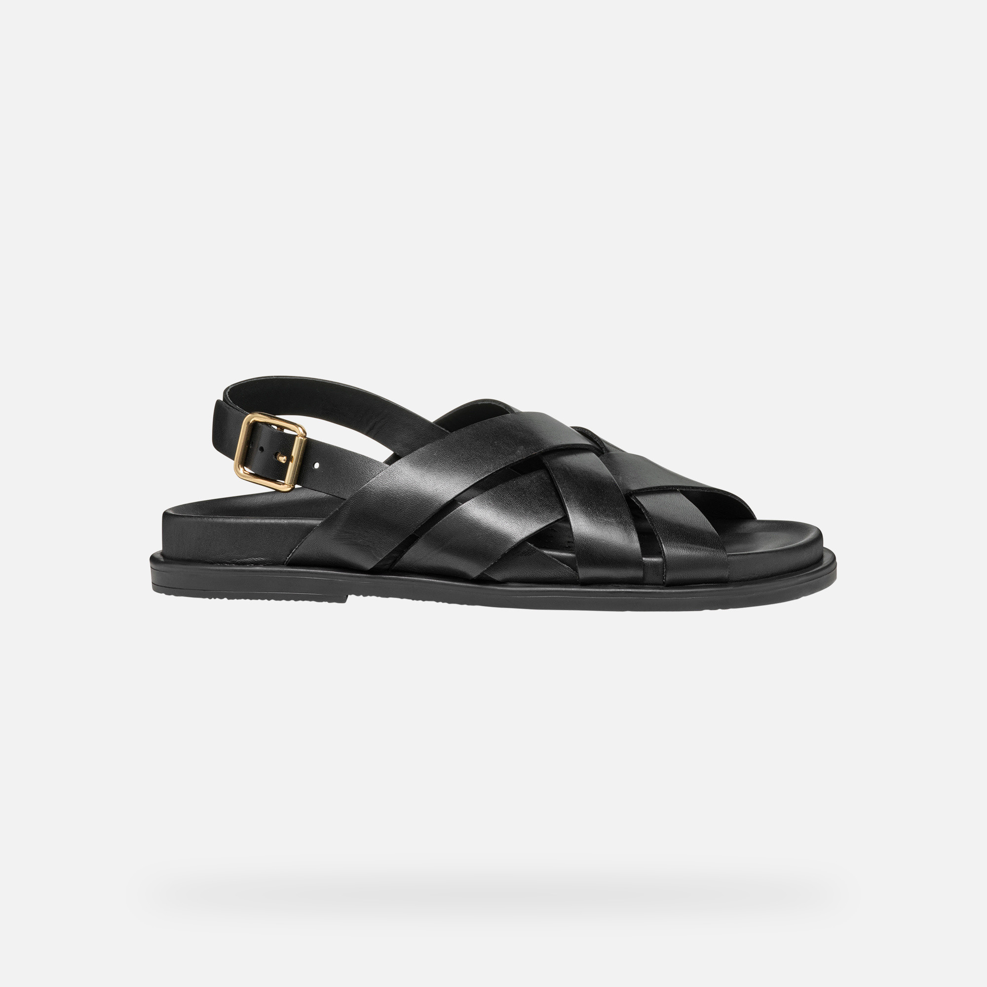 Black women&#039;s sandals Geox Adelash - Women&#039;s