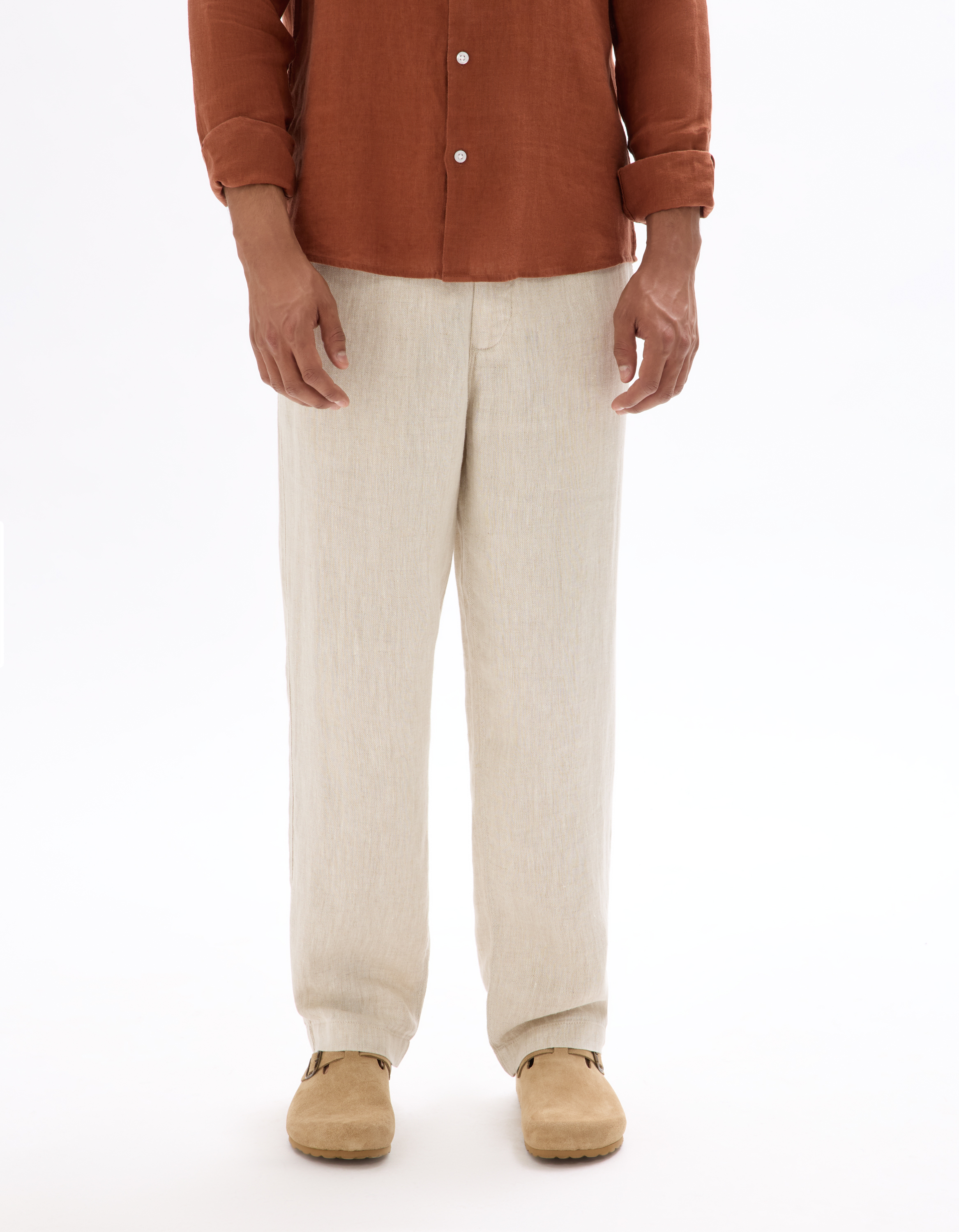 Pantaloni casual pentru barbati Celio - bej