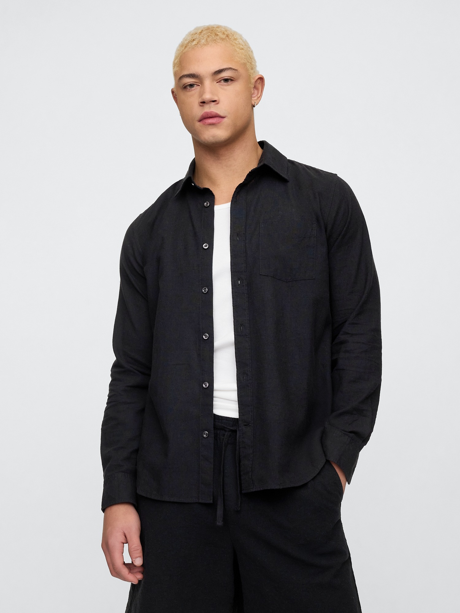 GAP Linen shirt Standard Fit - Men&#039;s
