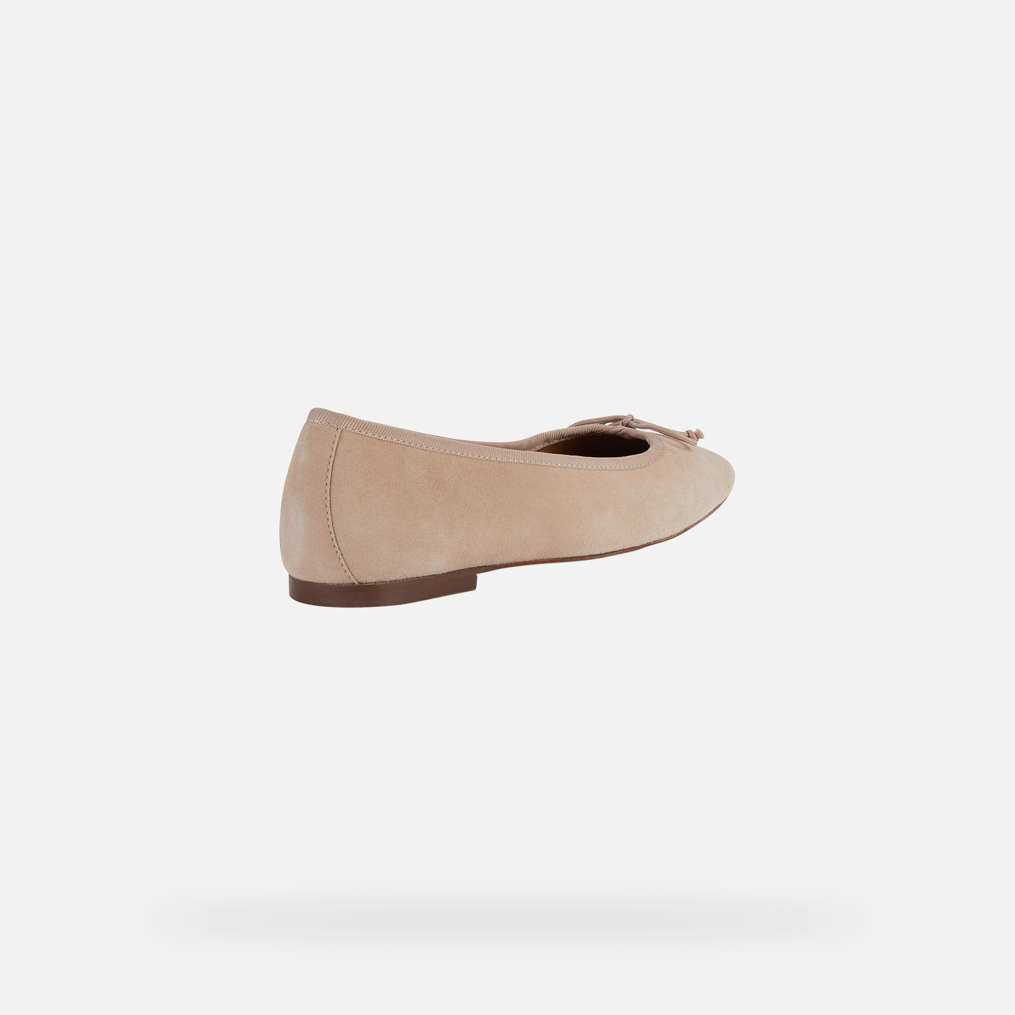 Beige women's ballet flats Geox Marsilea - Women's