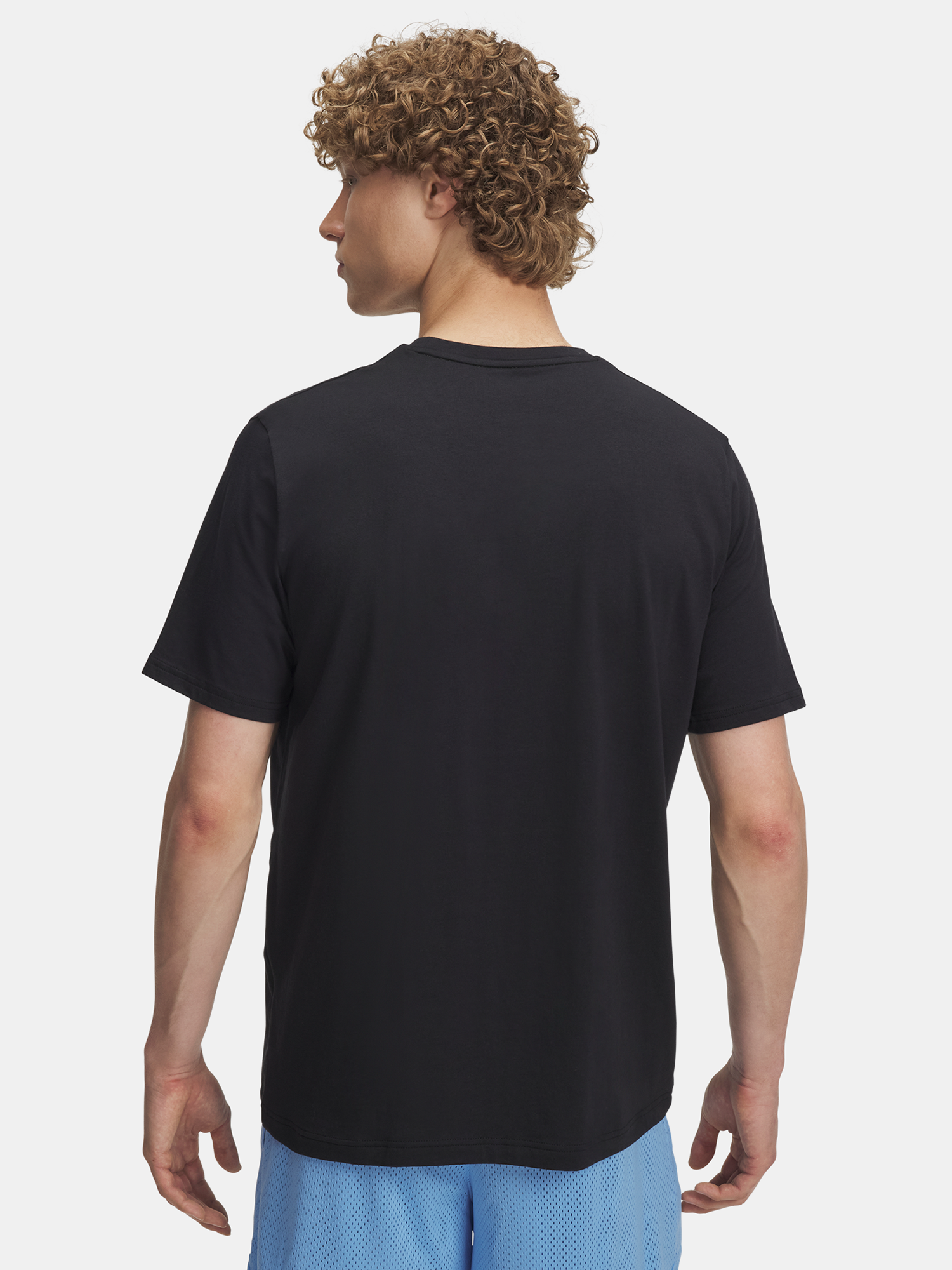 Men's Under Armour Curry Playable Tee 1-BLK T-Shirt - Mens