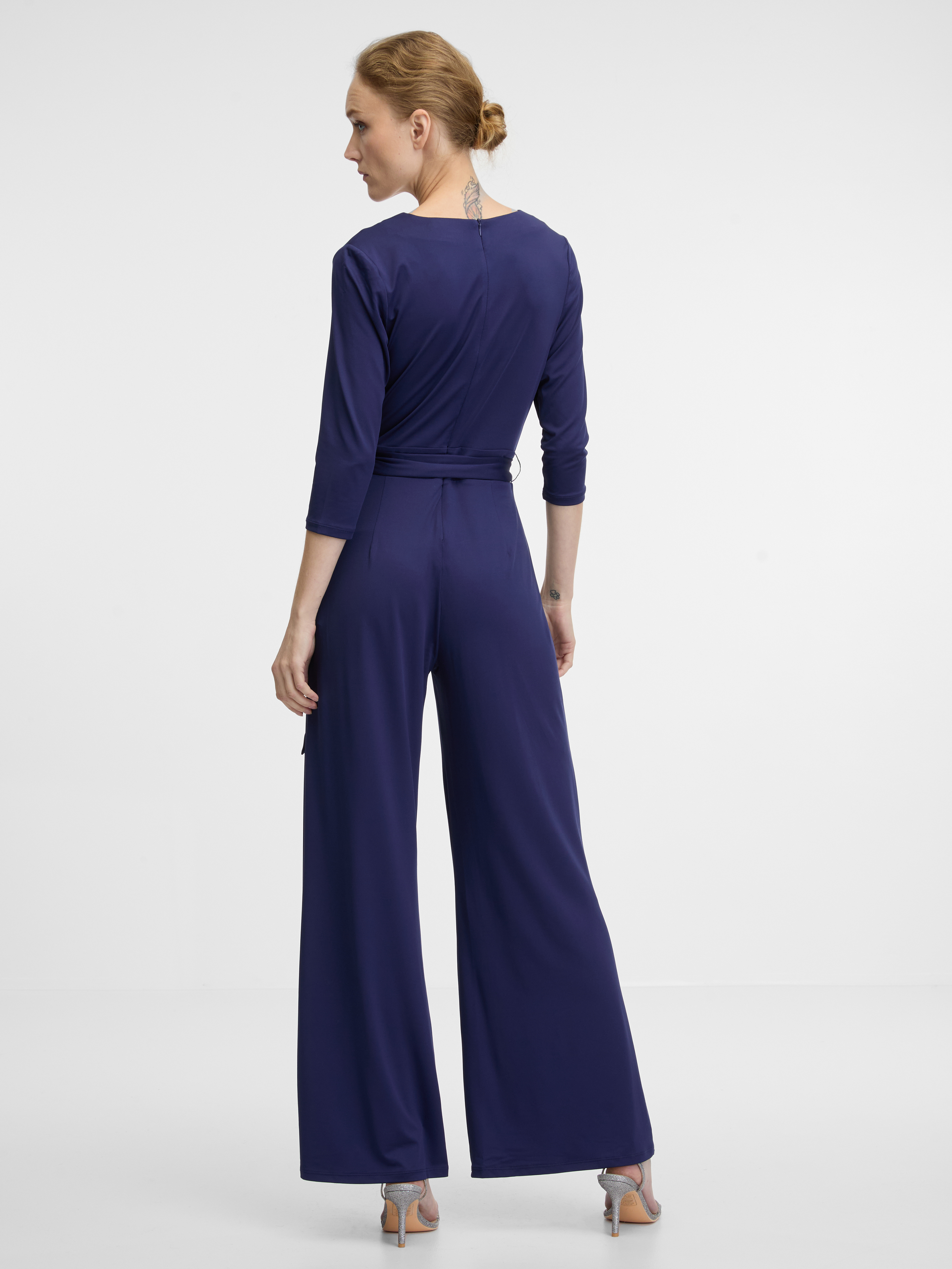 Dark blue women&#039;s jumpsuit ORSAY - Women&#039;s